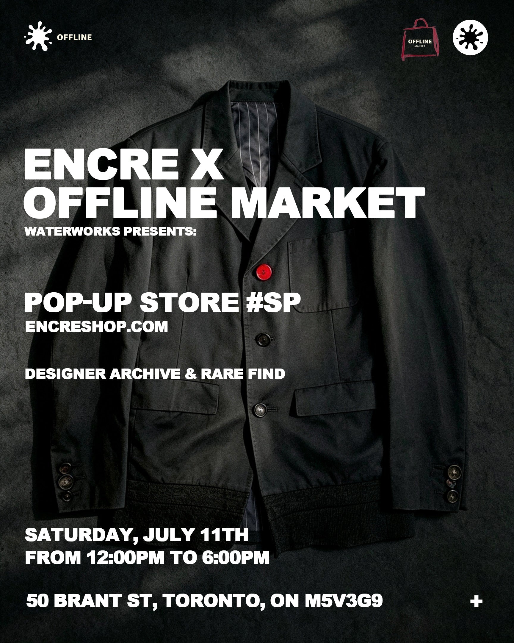 encre x Offline Market Pop up