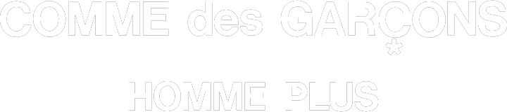 CDG Homme Plus