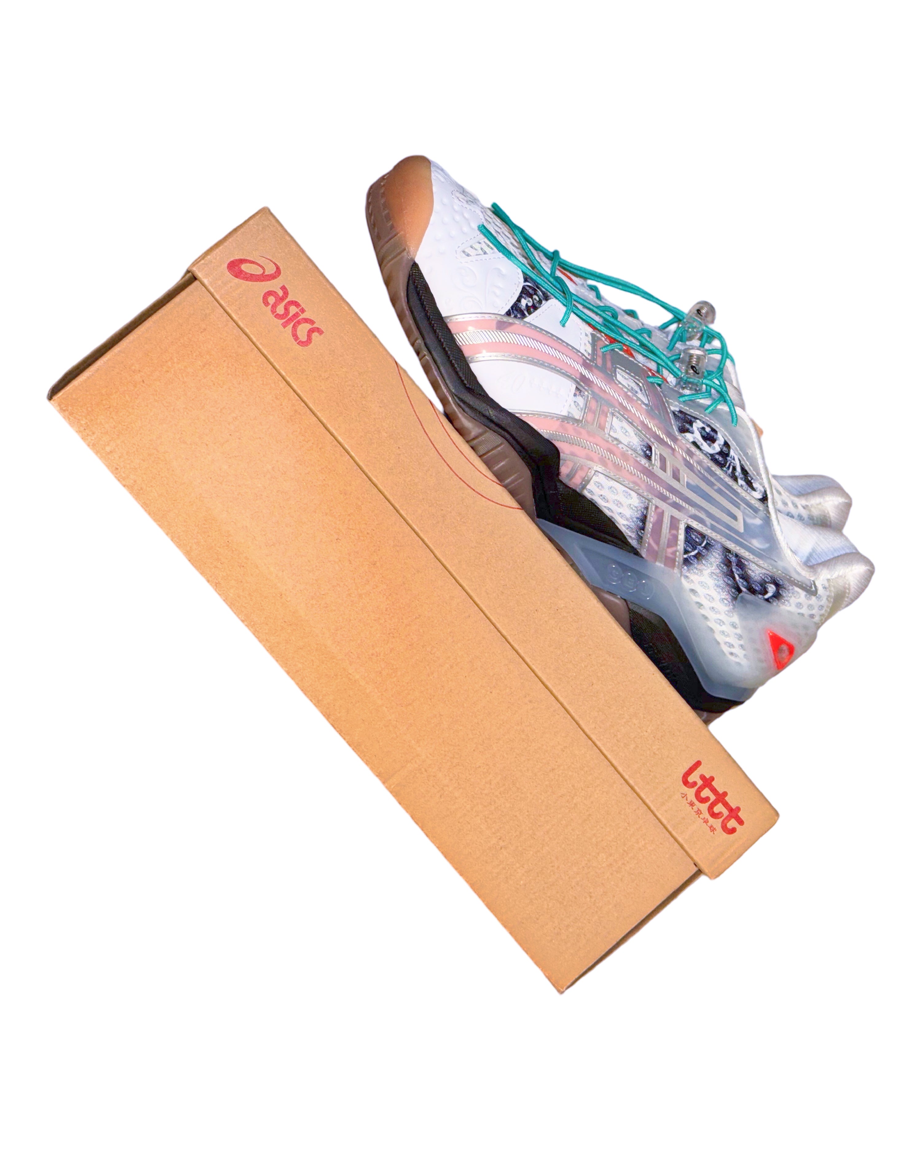 LTTT x Asics Gel-Resolution 5 Sneaker Red/White