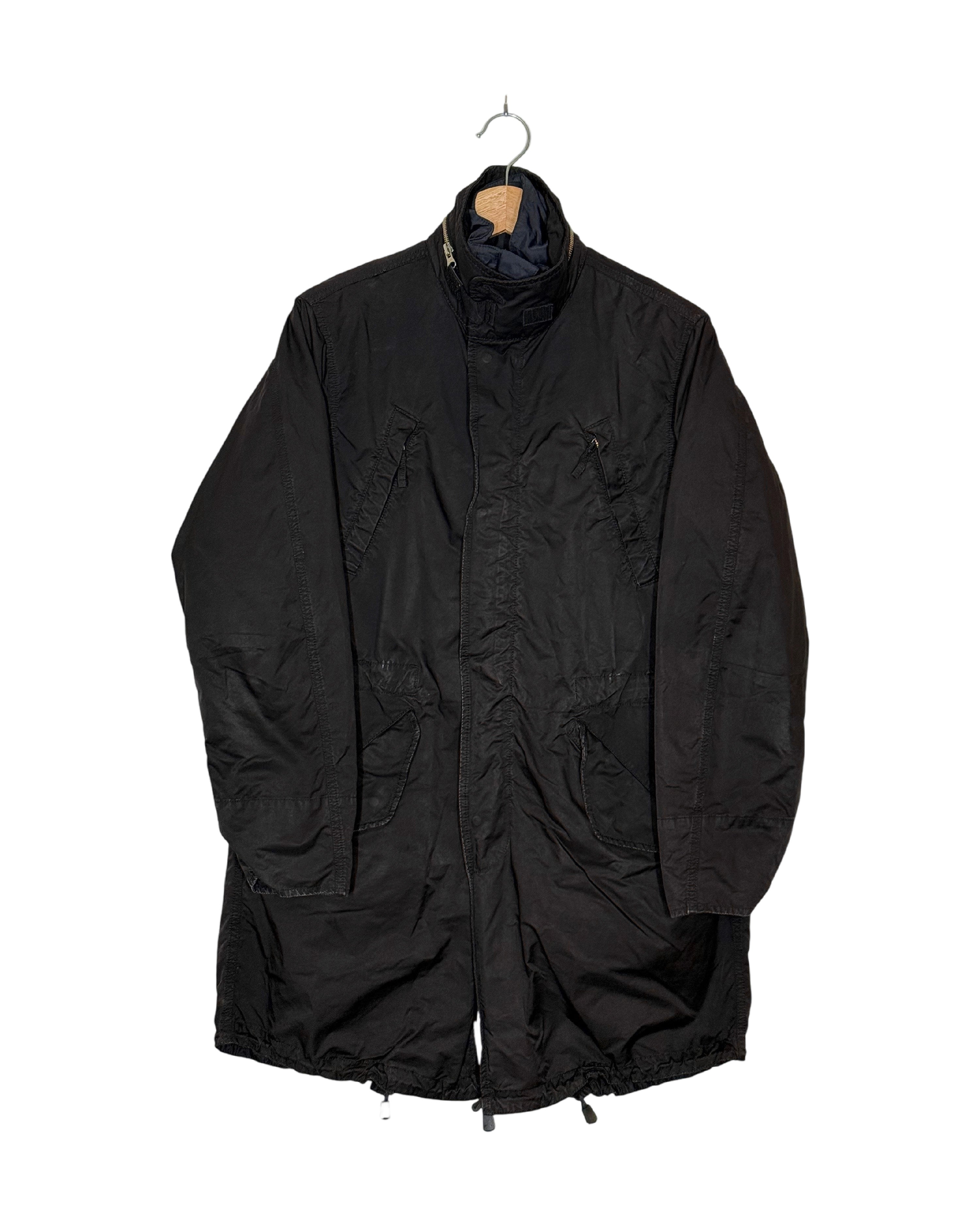 Aspesi x Y's 2004SS M51 parka with liner - front view on hanger 2