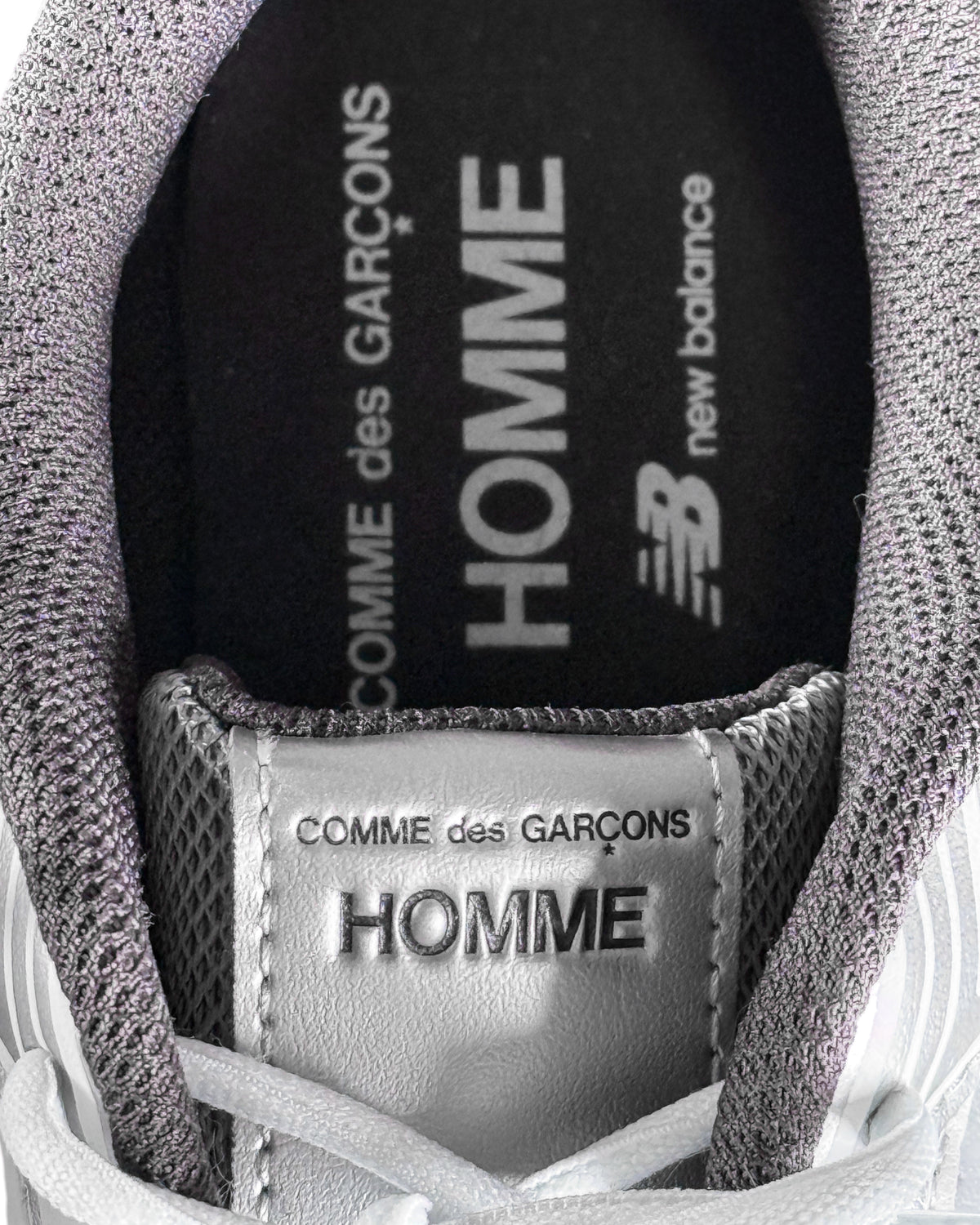Comme Des Garcons Homme x New Balance 509 Grey Silver 2025AW Sneakers