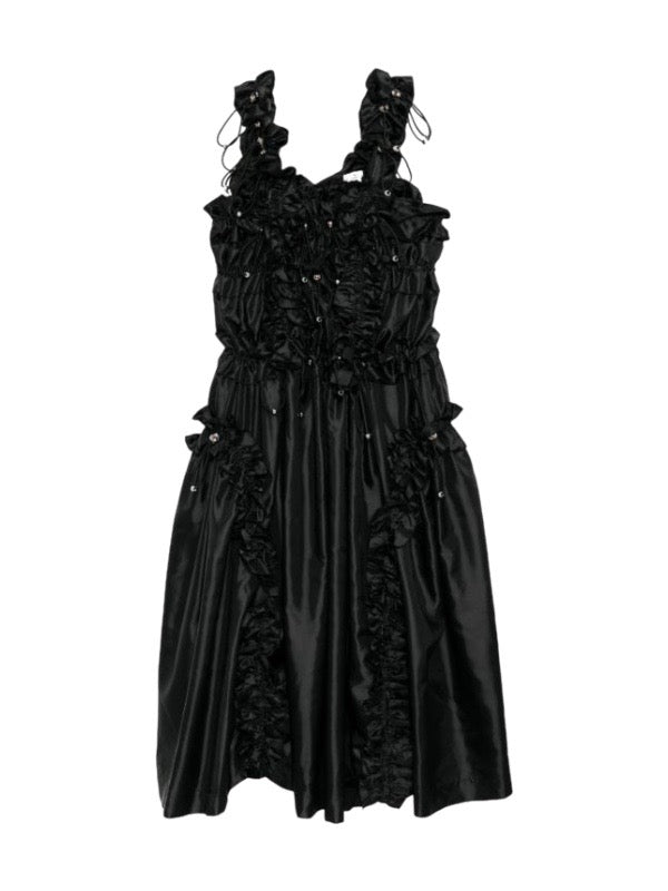 Noir Kei Ninomiya 2025AW Ruffle Sleeveless Dress