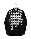 Comme Des Garcons Shirt 2021SS Runway Black and White Checked Shirt