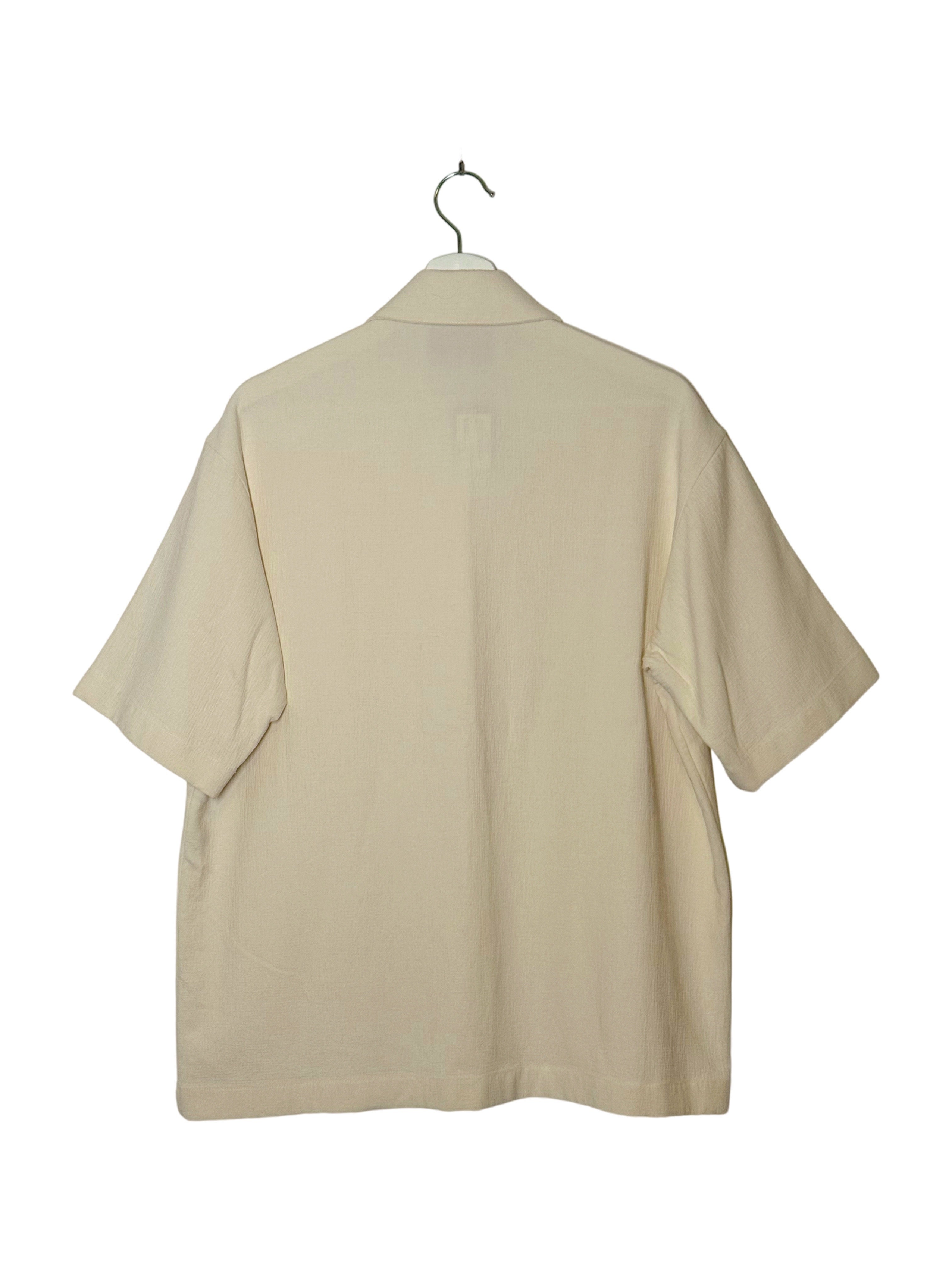 Studio Nicholson 2023SS White Piero Short Sleeve Shirt