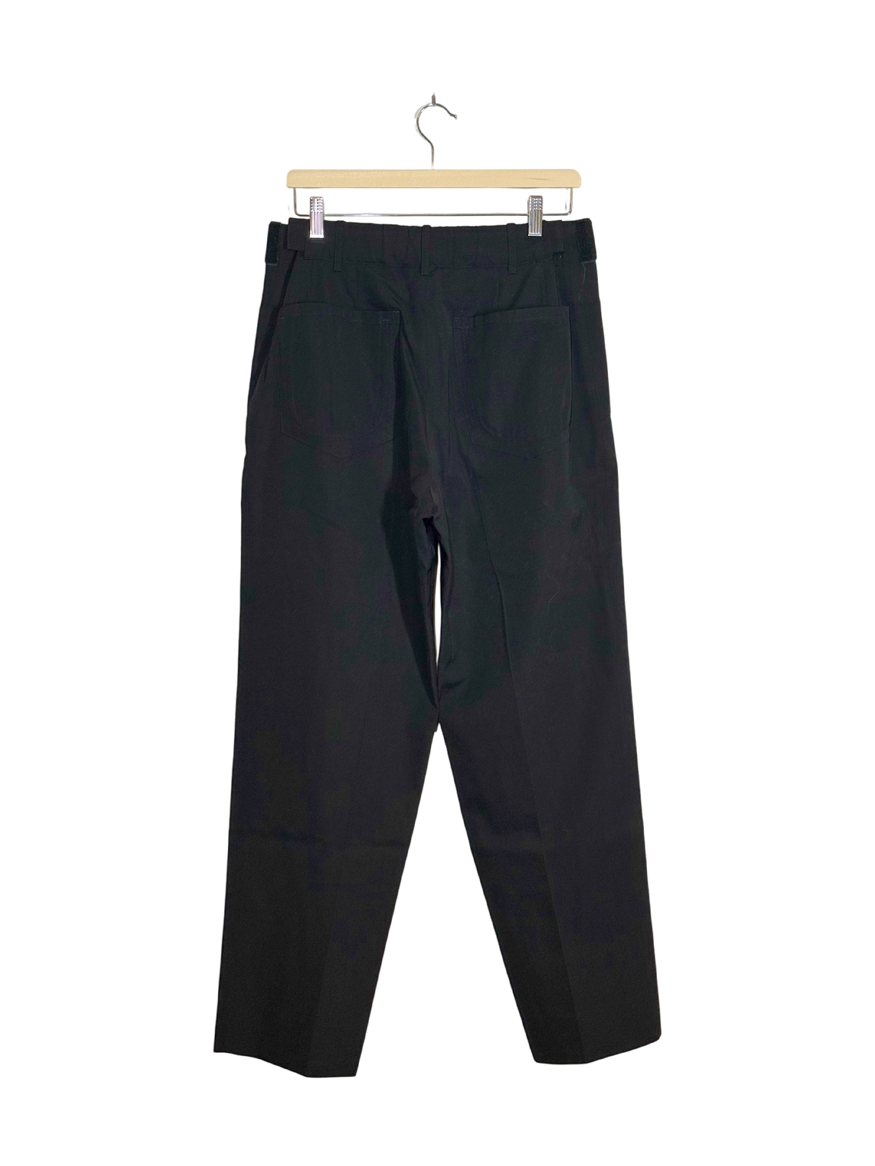 Yohji Yamamoto Pour Homme 2022AW Velcro Straps Adjust Wool Trouser