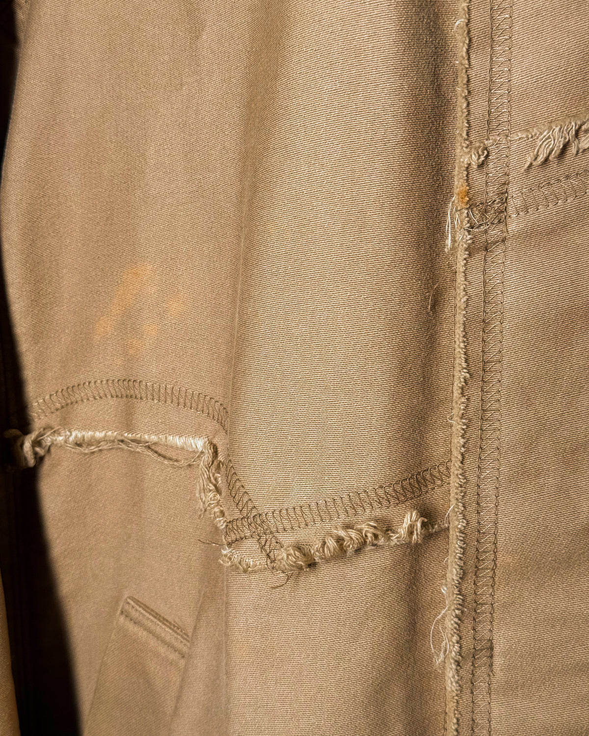 Undercover 2003AW Paperdoll Distressed Reconstructed Coat