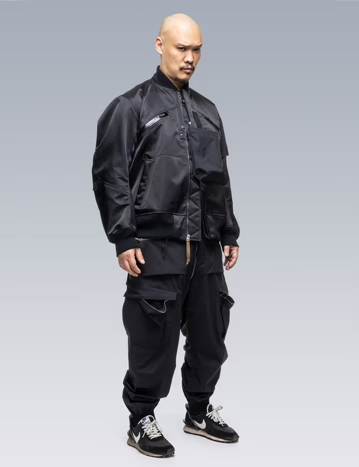 Sacai x ACRONYM 2022SS Runway MA-1 Bomber Jacket