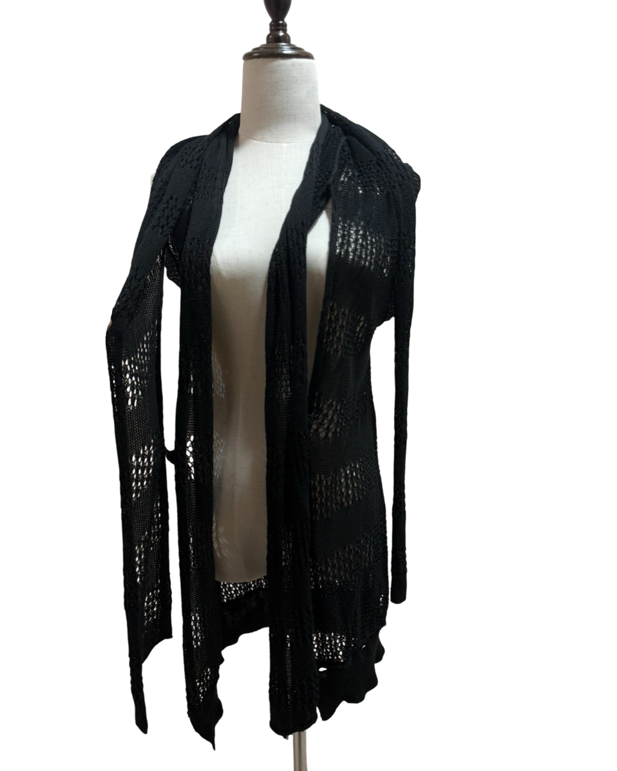 Yohji Yamamoto 2011SS Deconstructed Twisted Knit Cardigan