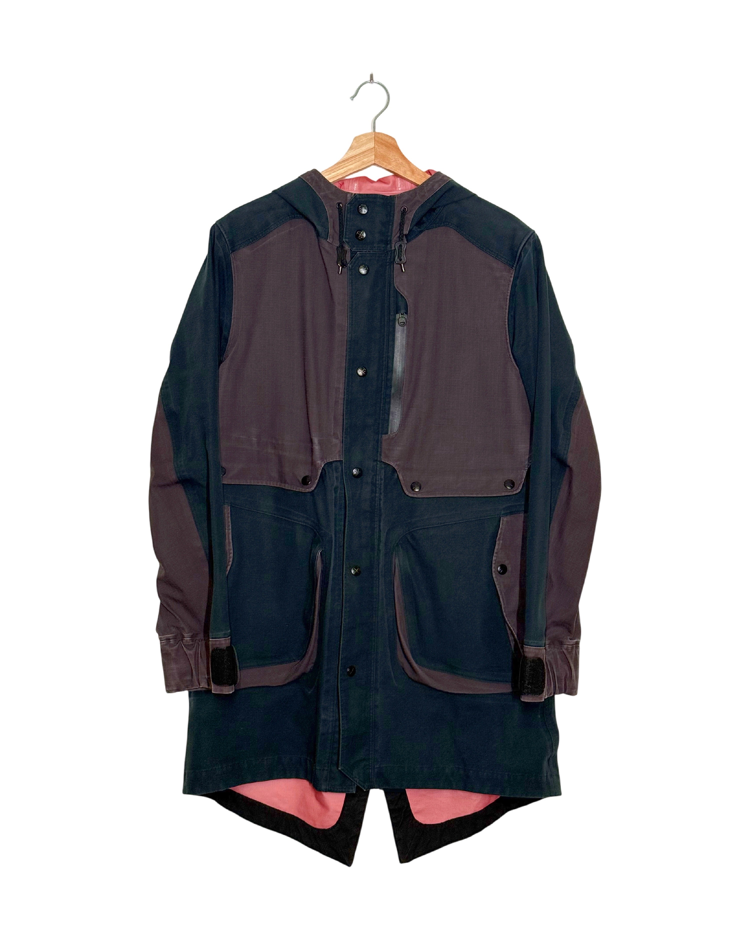 White Mountaineering 2011AW Runway Gore-Tex Colored Lining M51 Fishtail Parka