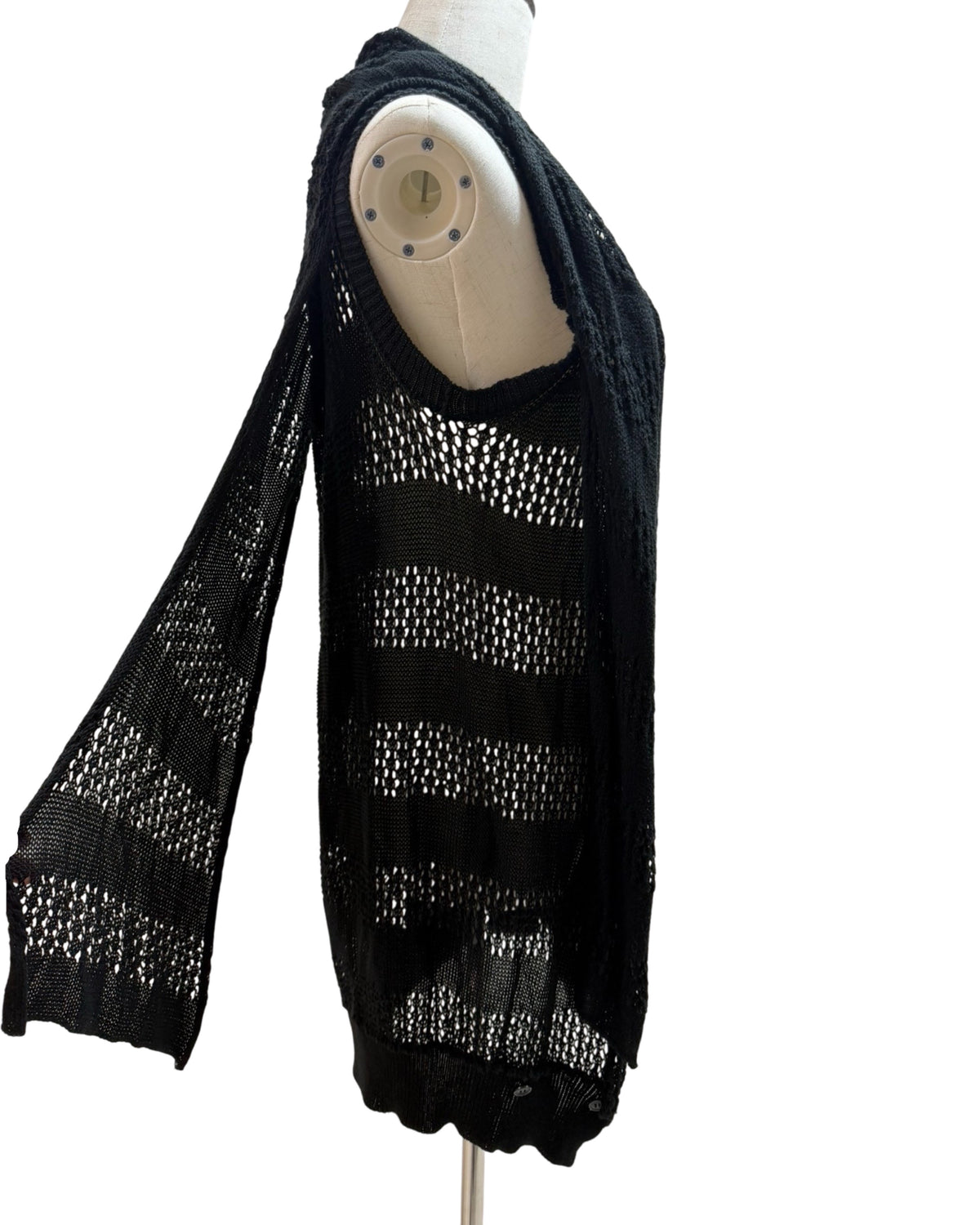 Yohji Yamamoto 2011SS Deconstructed Twisted Knit Cardigan