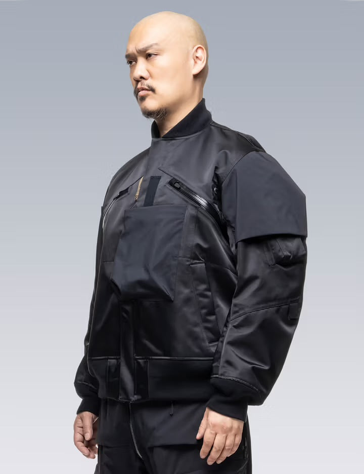 Sacai x ACRONYM 2022SS Runway MA-1 Bomber Jacket