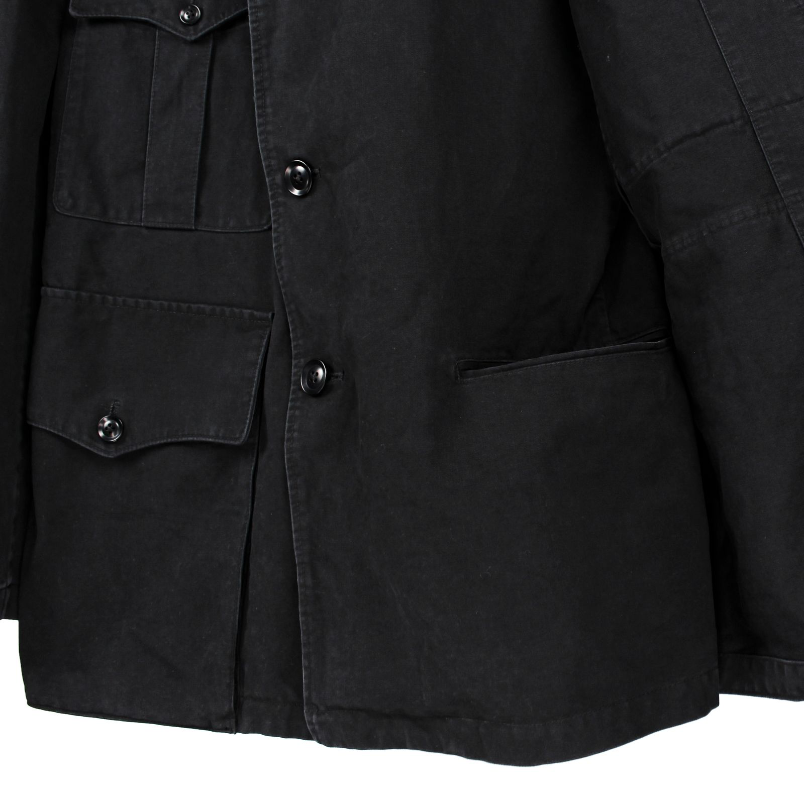 Y's BANG ON! 2022AW pigment army cords double body jacket - detail view 5