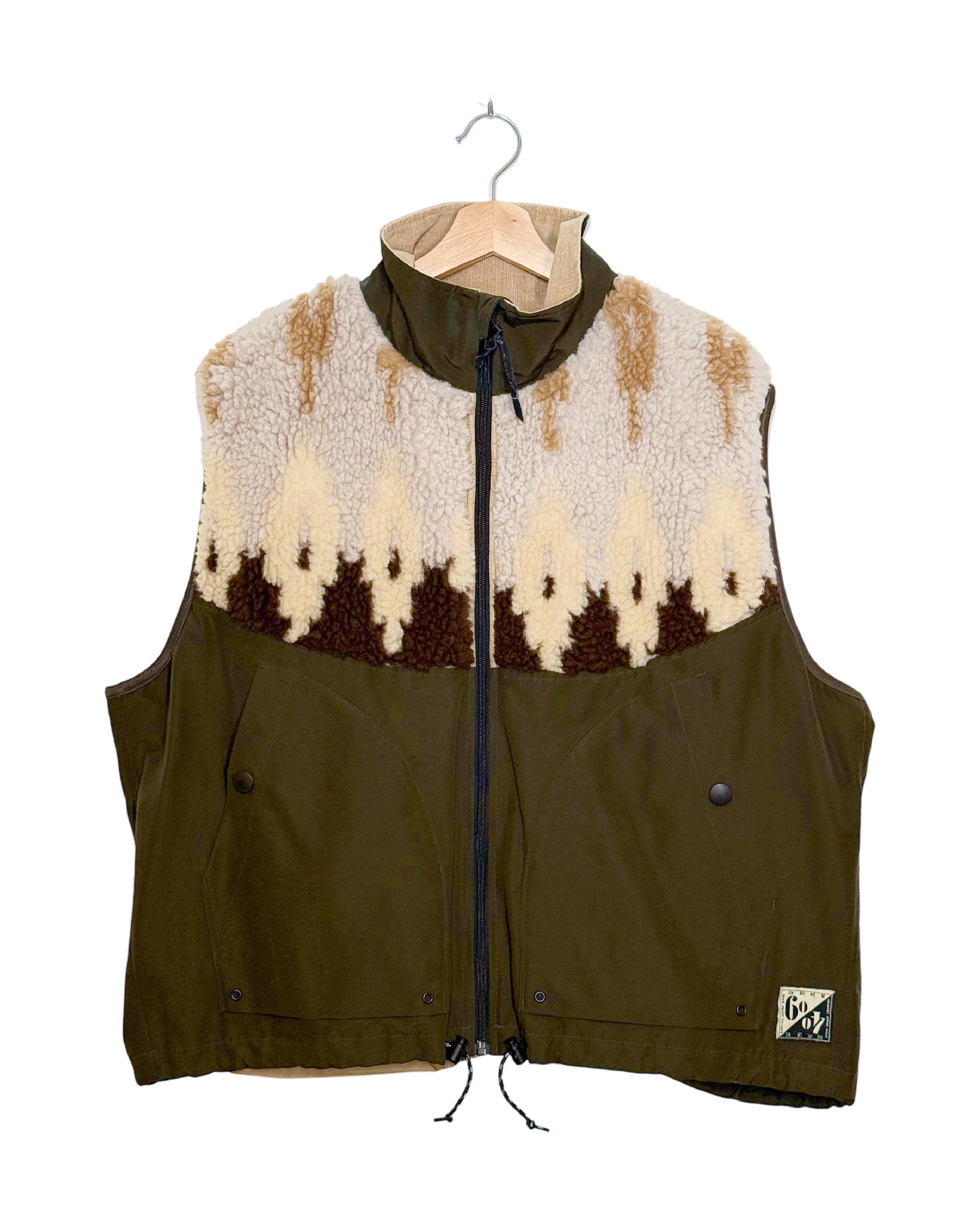 Kapital 2021AW 60/40 BOA Fleece Vest