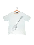 Undercover 2005SS But Beautiful Out Stitch Hole Spoon T-shirt