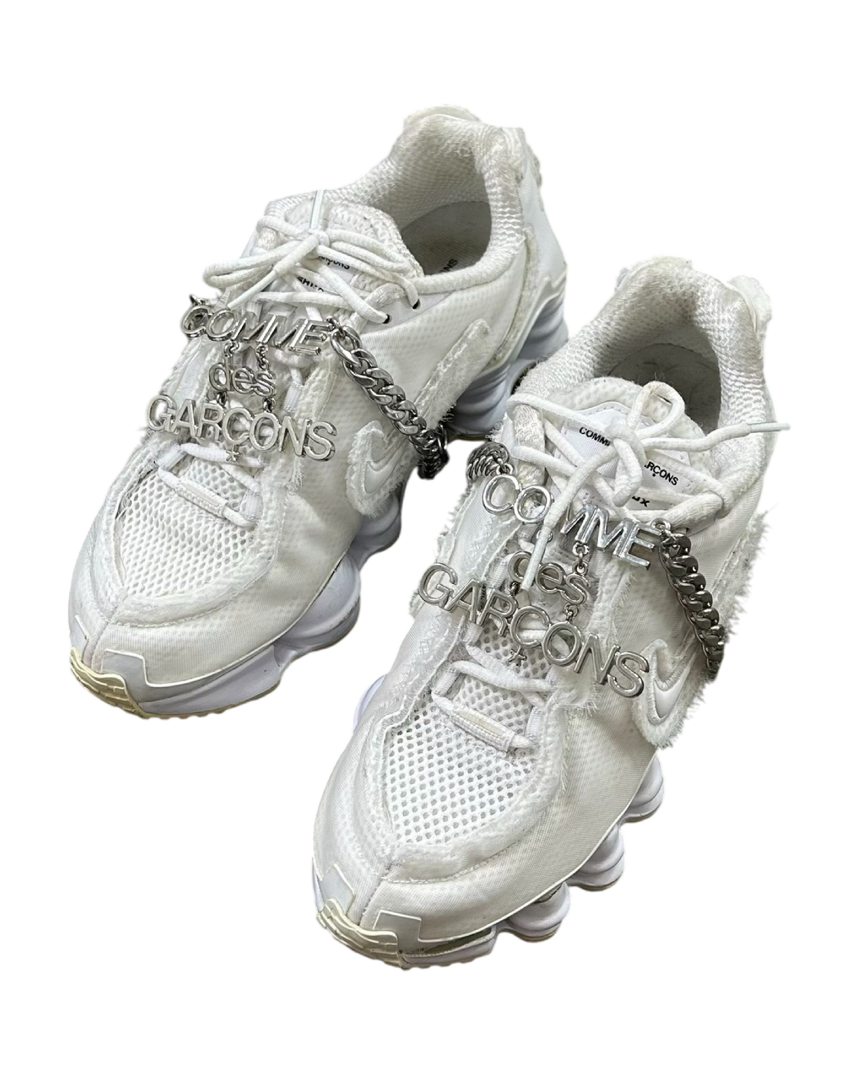 Nike x Comme Des Garcons 2019SS Runway Nike Shox TL Chain Sneakers