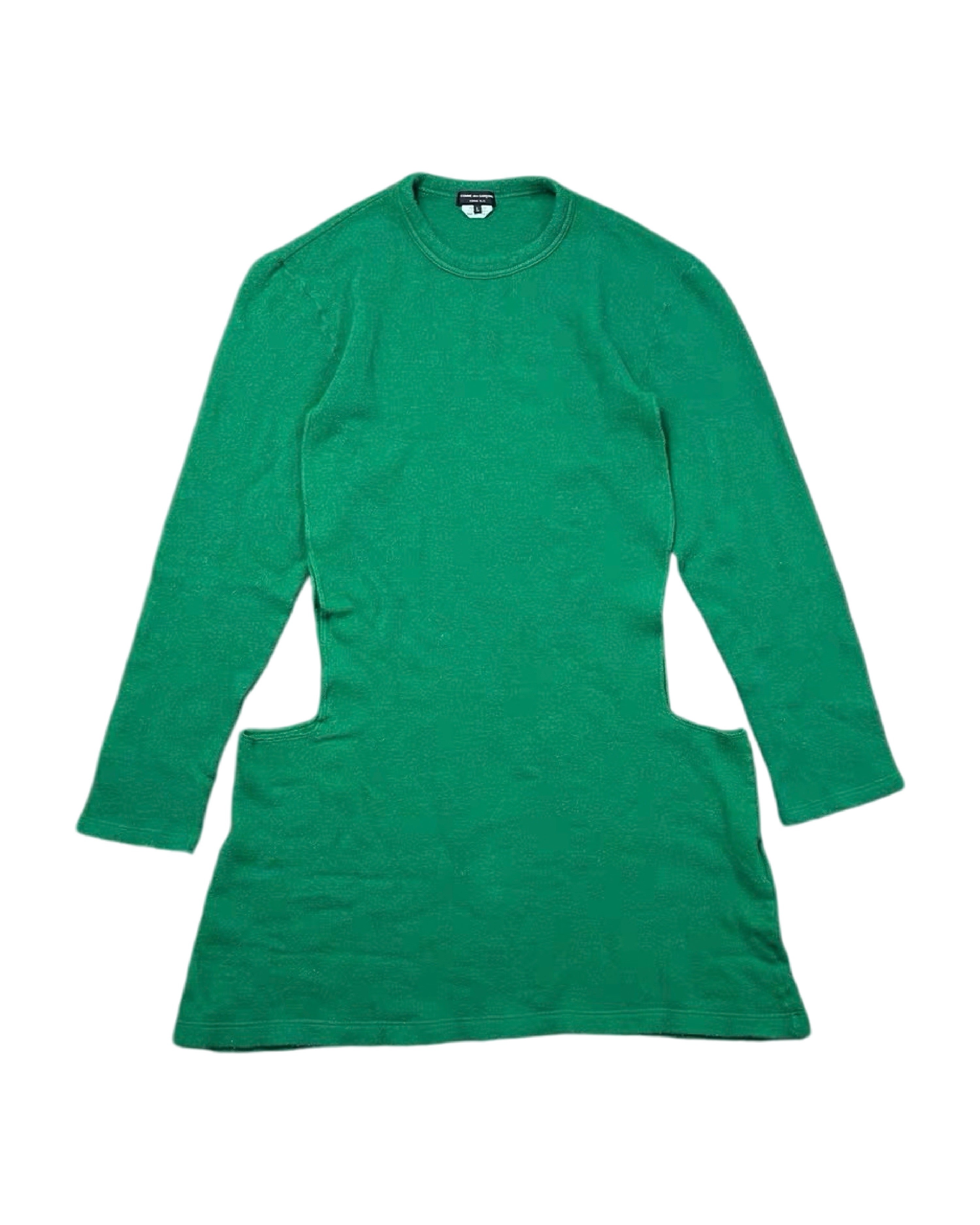 Comme Des Garcons Homme Plus 2022AW Runway Deconstructed Knit Sweater