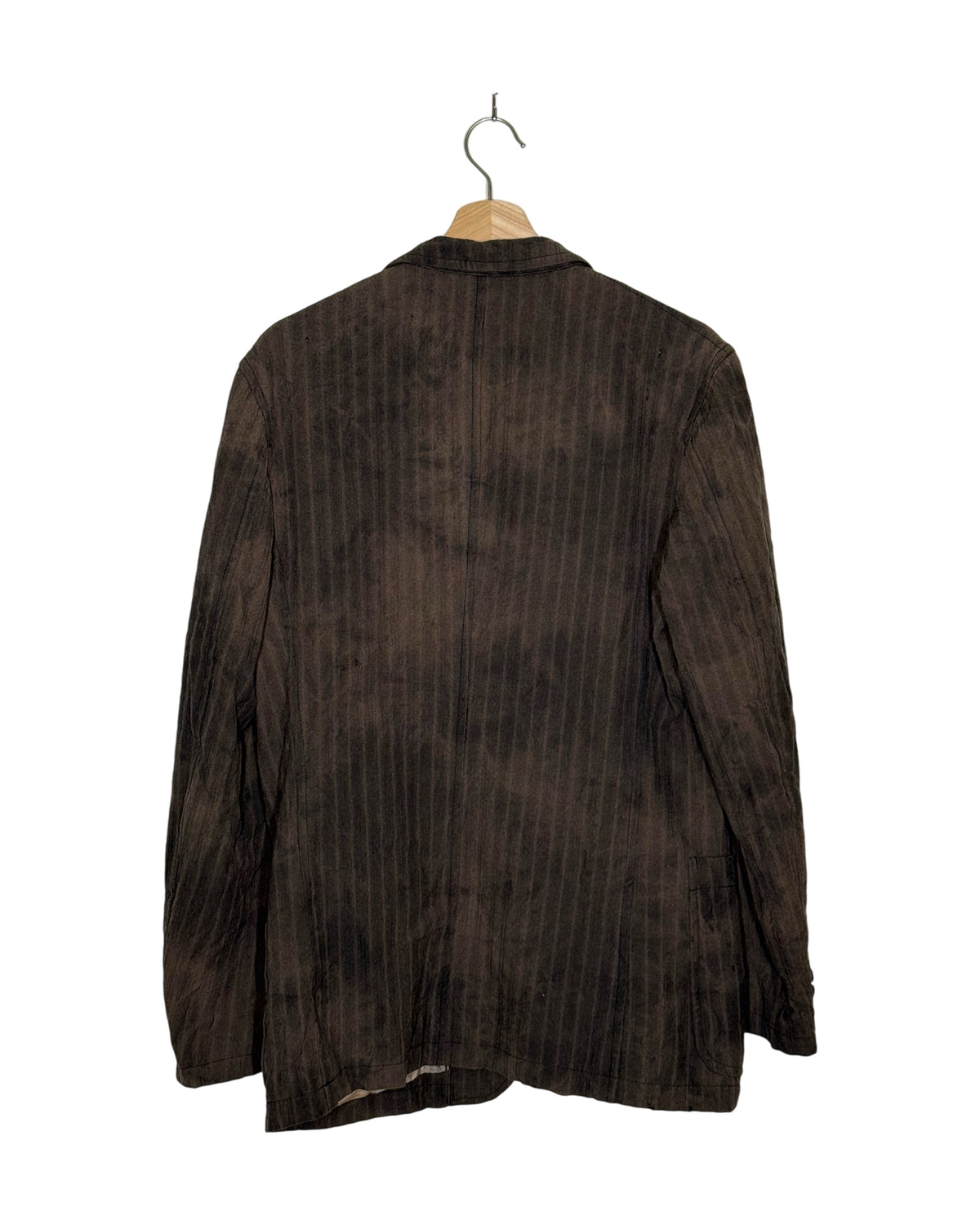 Comme Des Garcons Homme 2004AW Tie-Dye Distressed Blazer