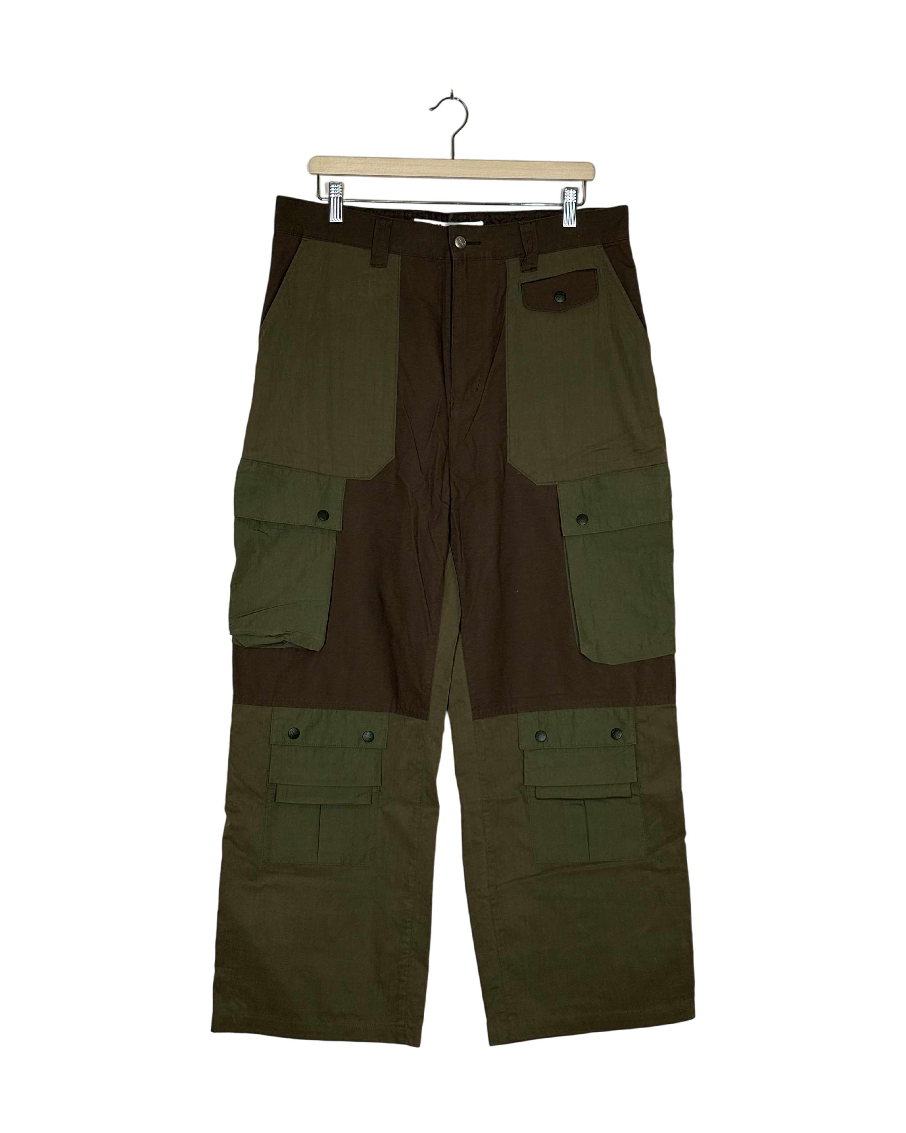White Mountaineering 2019AW Runway Contrasted Cargo Pants