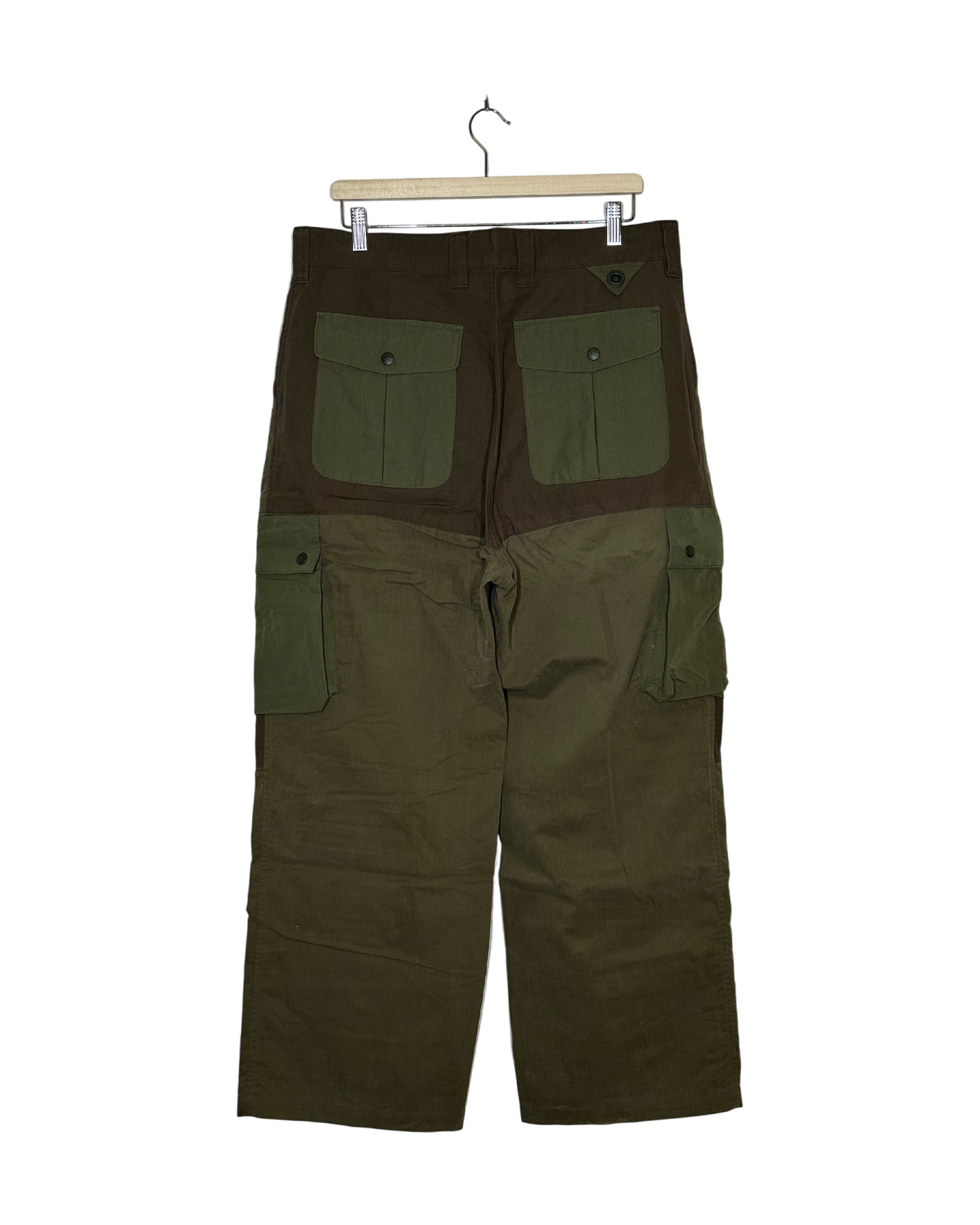 White Mountaineering 2019AW Runway Contrasted Cargo Pants