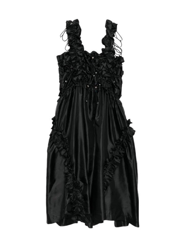 Noir Kei Ninomiya 2025AW Ruffle Sleeveless Dress