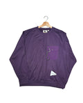 And Wander x Gramicci 2024SS Carabiner Pocket Crewneck Sweatshirt