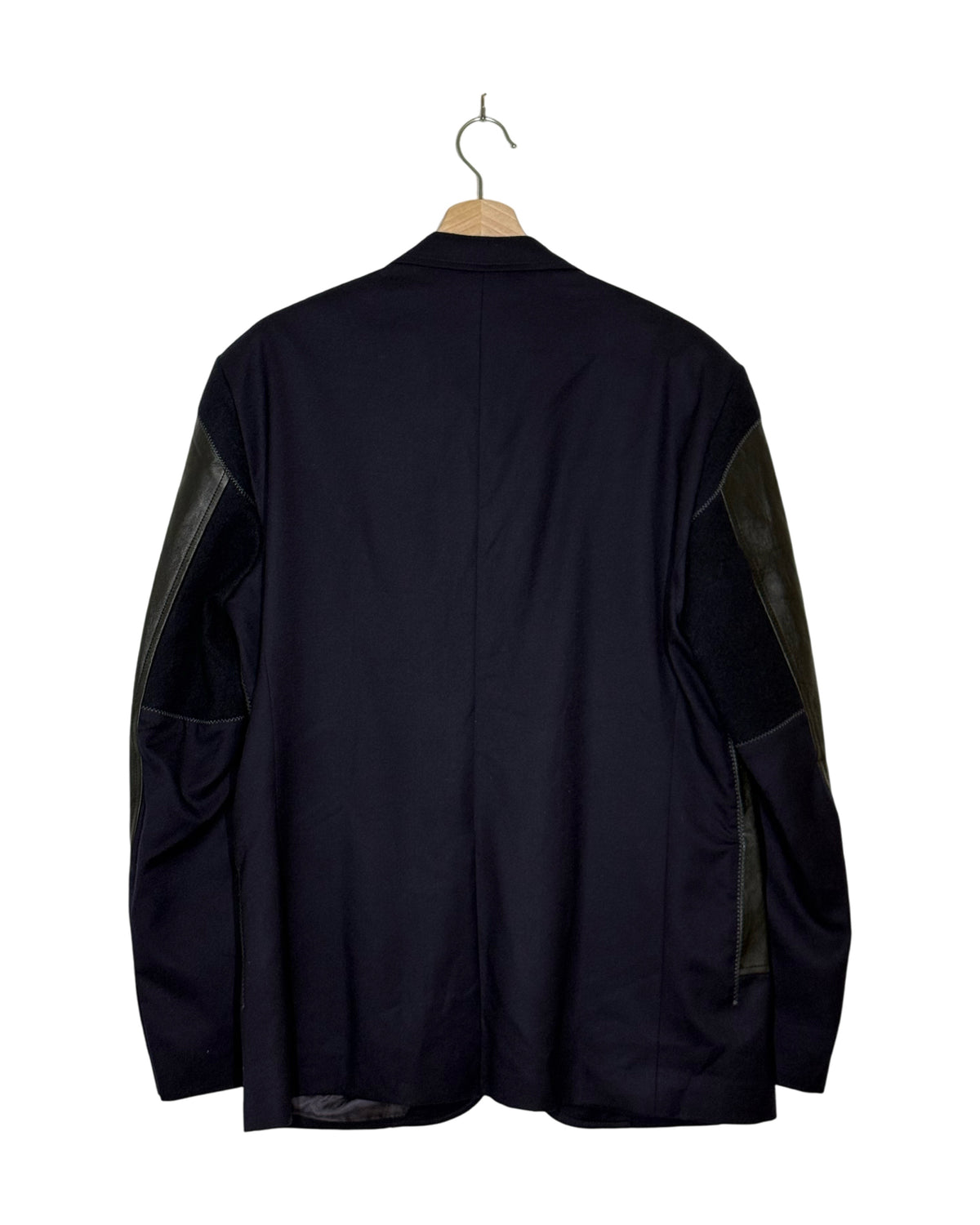 Brooks Brothers x Junya Watanabe MAN 2020AW Runway Leather Biker Blazer
