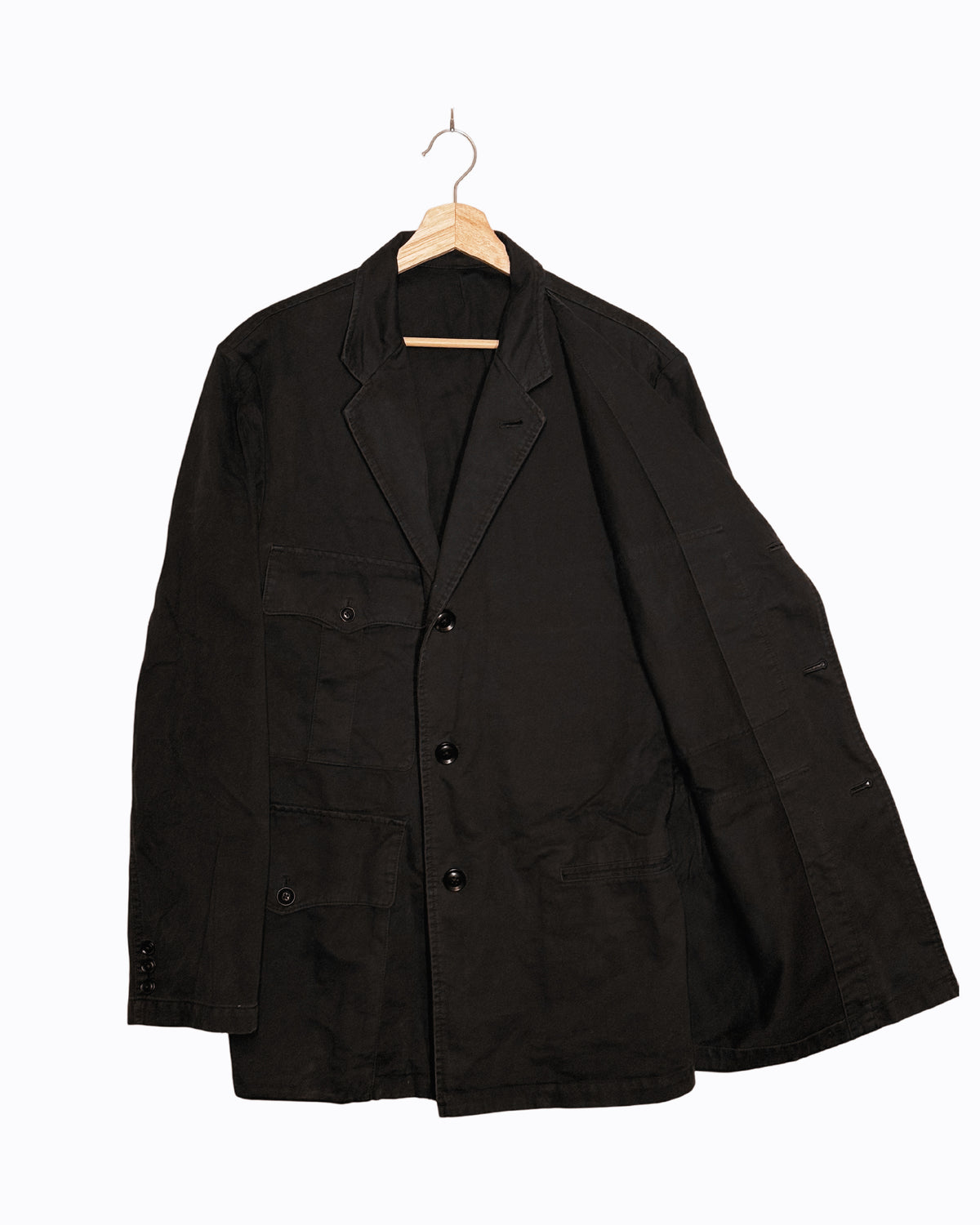 Yohji Yamamoto 2022AW Runway Pigment Army Cords Double Body Jacket