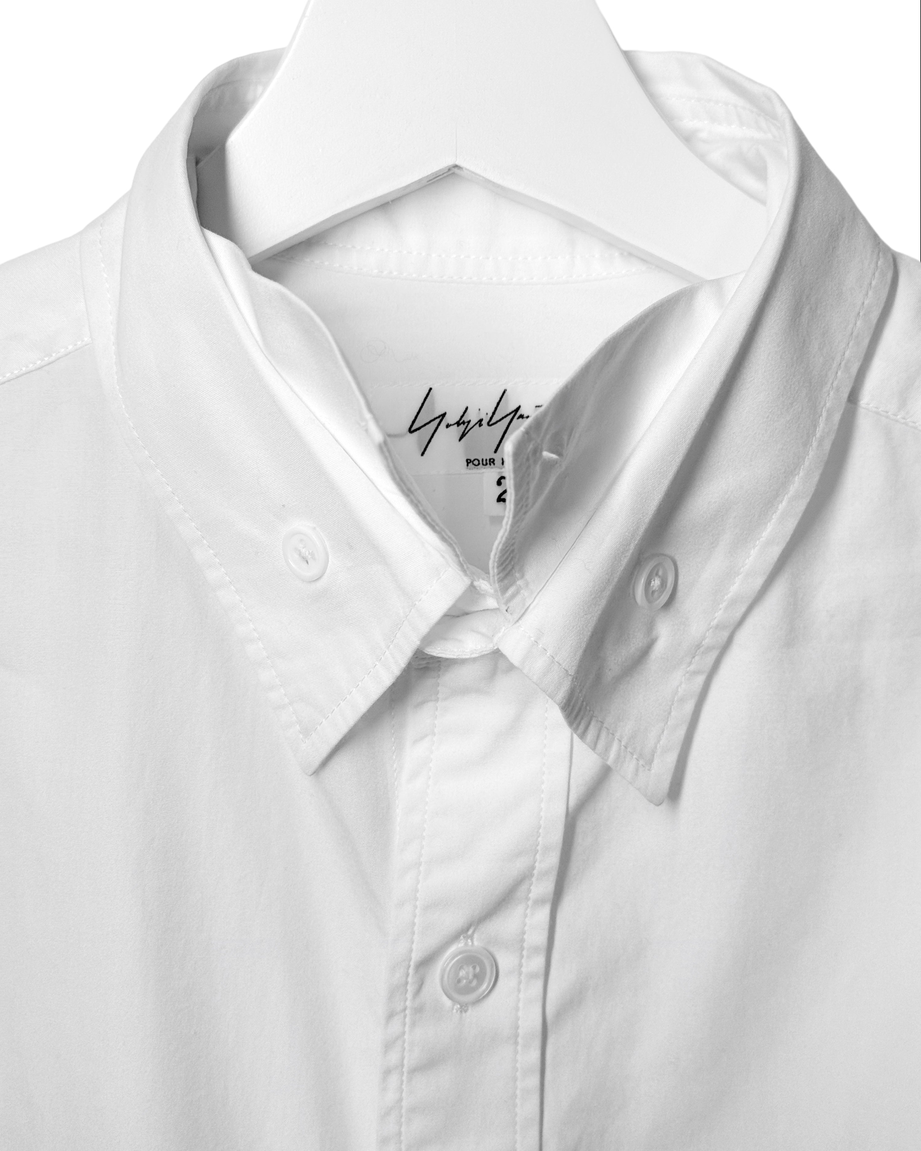 Yohji Yamamoto Pour Homme 2002AW Runway Double Collar Shirt