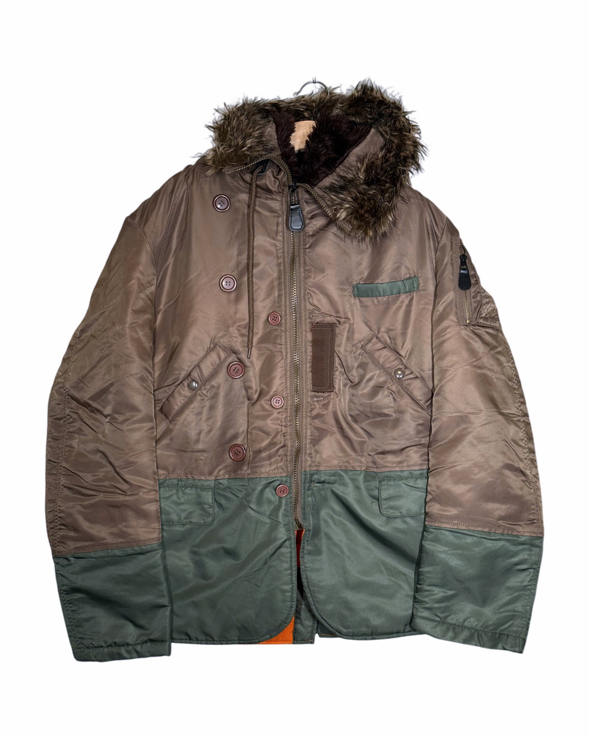 Junya Watanabe MAN 2006AW Runway Hybrid N2B Military Flight Jacket