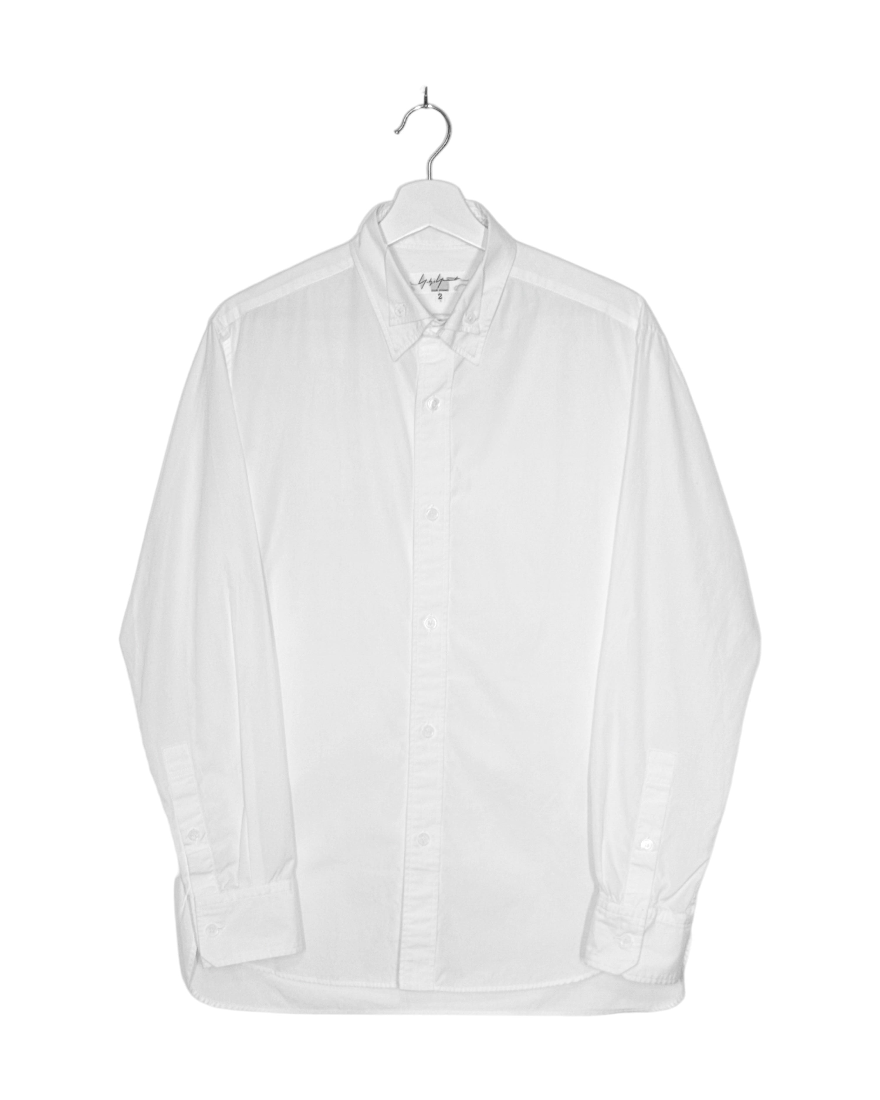 Yohji Yamamoto Pour Homme 2002AW Runway Double Collar Shirt