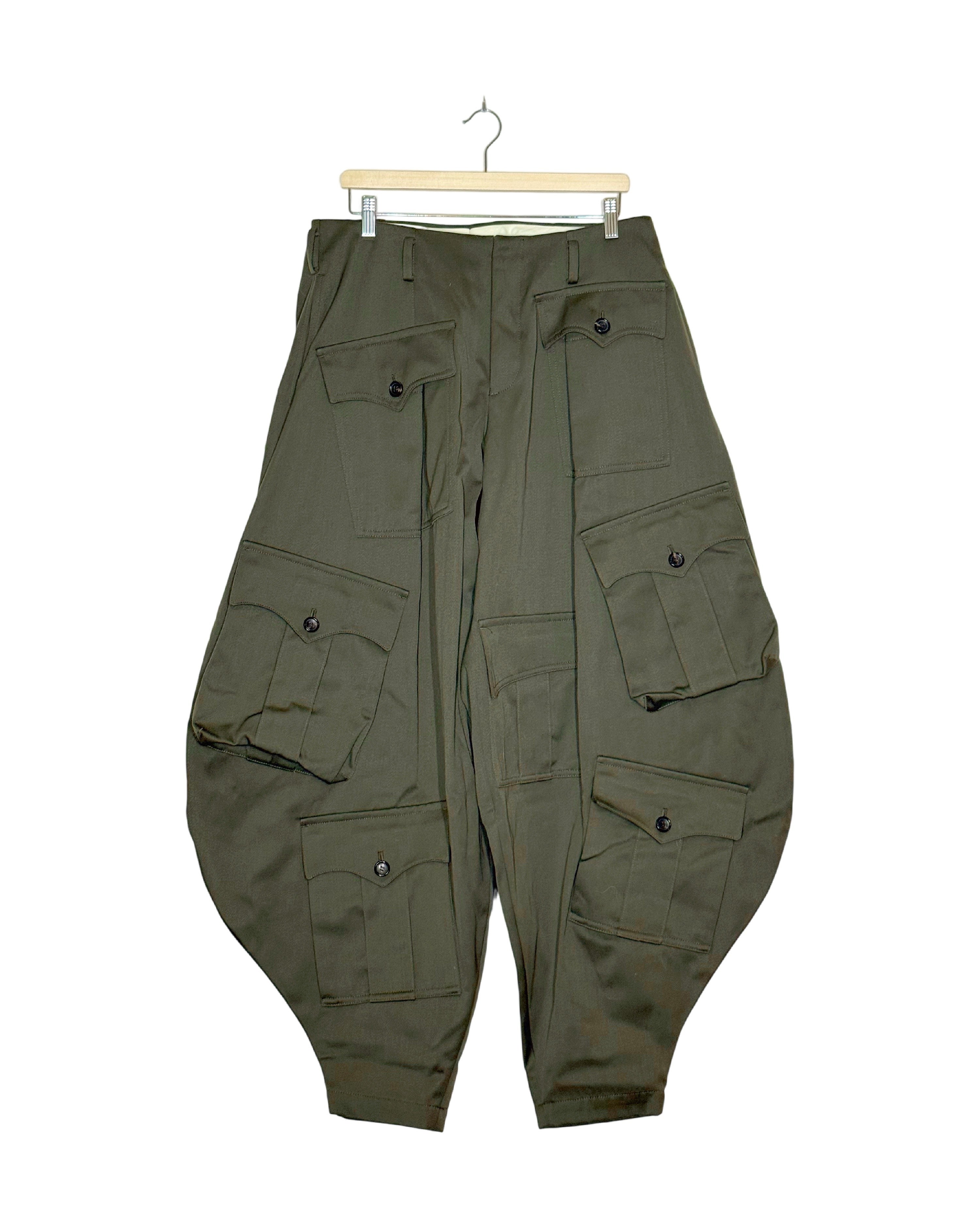 Comme Des Garcons Homme Plus 2025AW Runway Large Pocket Cargo Pants