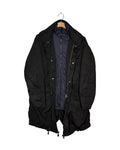 Aspesi x Y's 2004SS M51 parka with liner - front view on hanger, M51 fishtail parka with detachable liner from the Aspesi