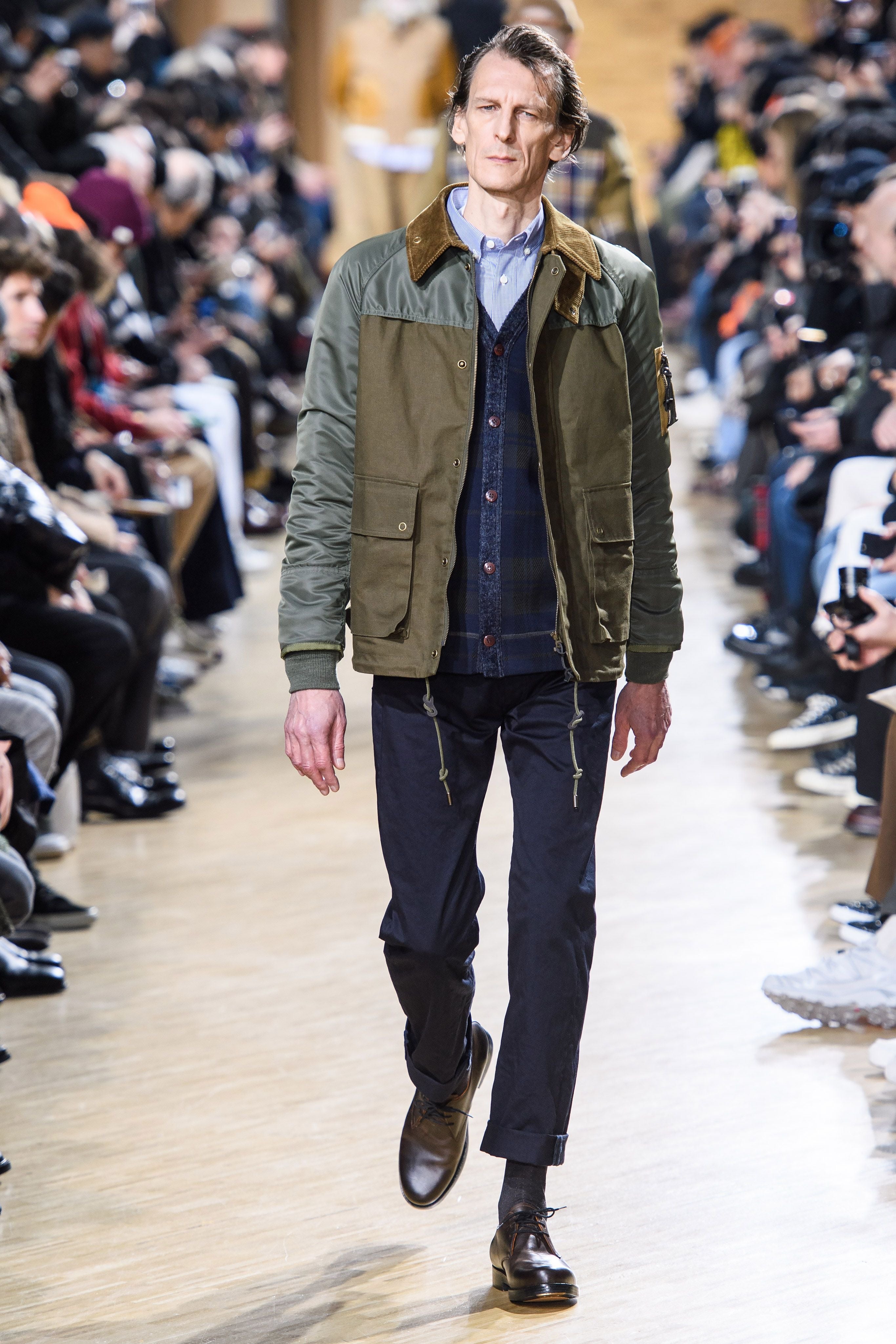 Junya Watanabe MAN 2019AW Runway MA-1 Hybrid Hunting Jacket