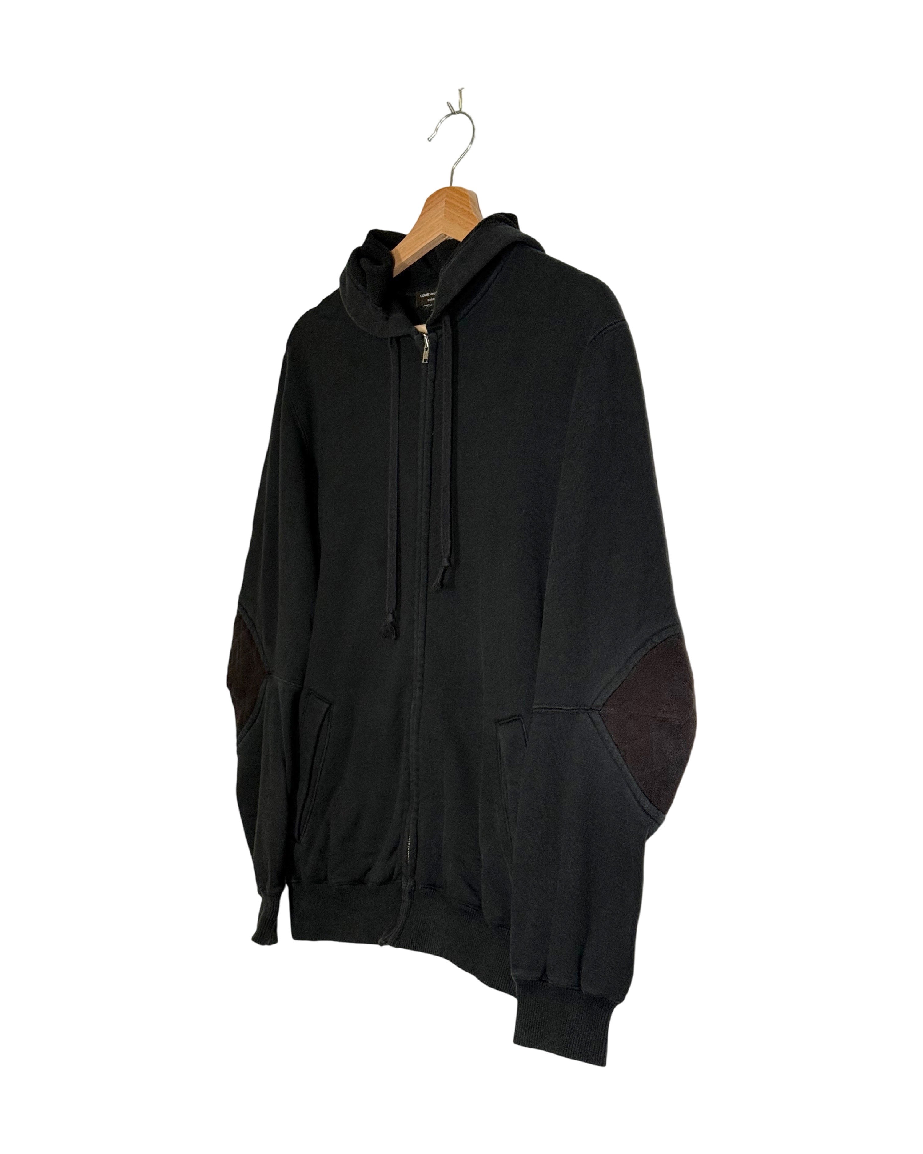 Comme des Garcons Homme Plus 2016AW Armour of Peace zip hoodie - side view on hanger