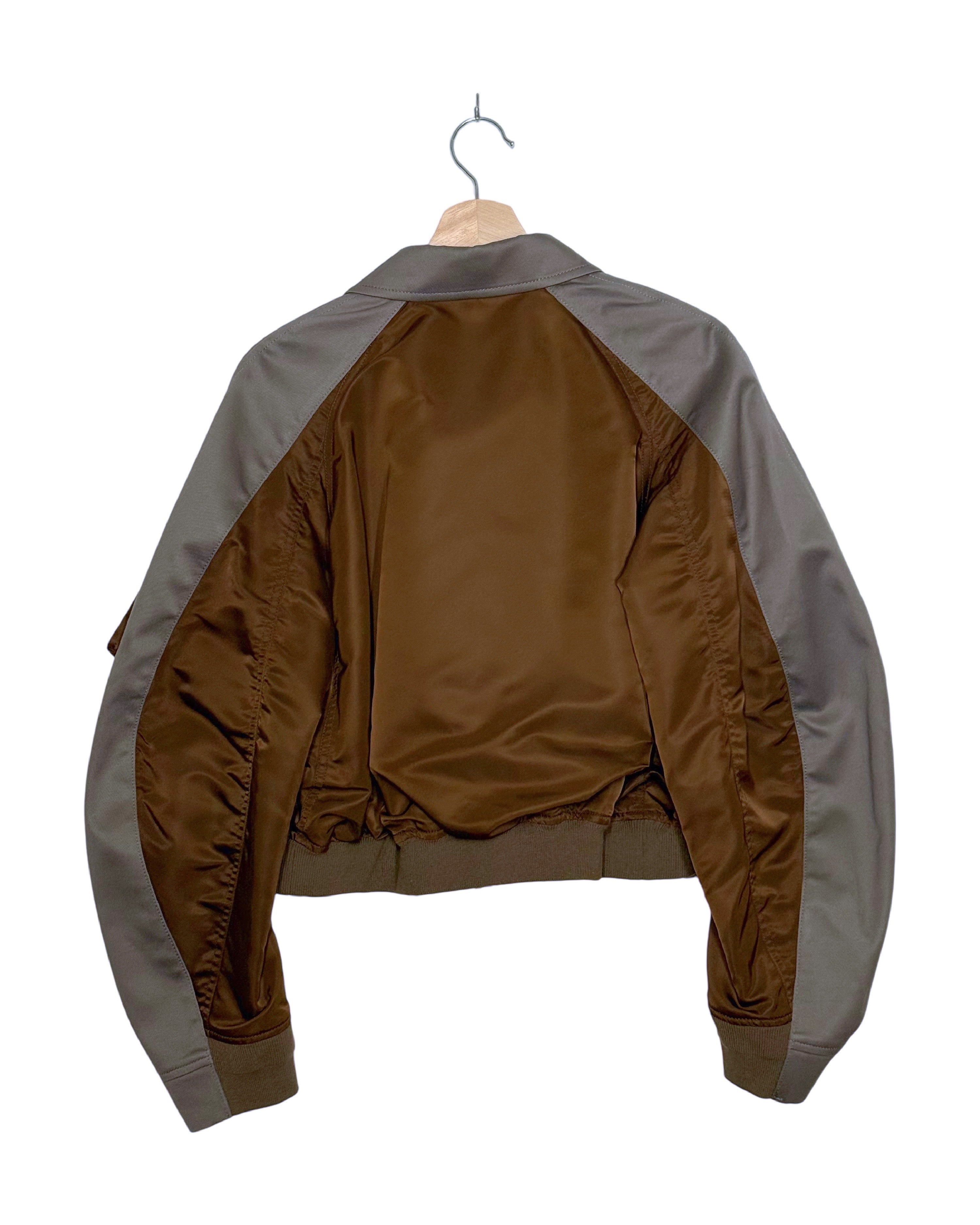 Sacai 2026SS Cotton Chino x Nylon Twill Blouson