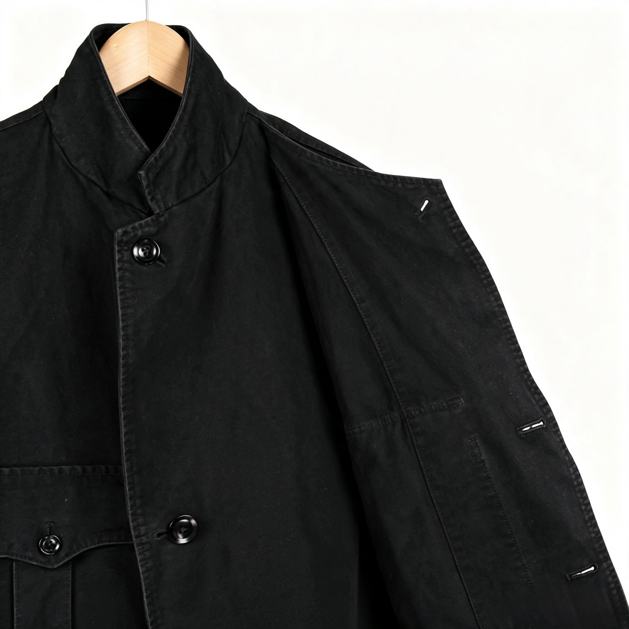 Y's BANG ON! 2022AW pigment army cords double body jacket - detail view