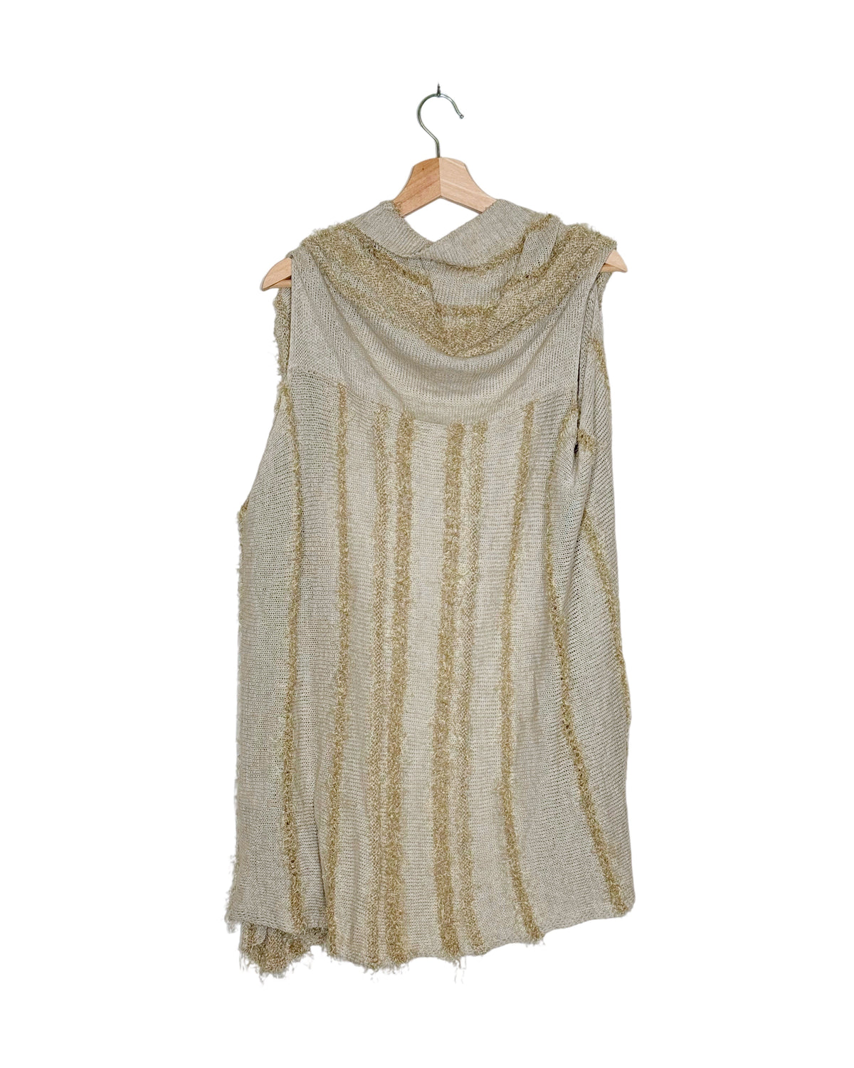 Yohji Yamamoto Y's 2012SS Textured Stripe Knit Vest