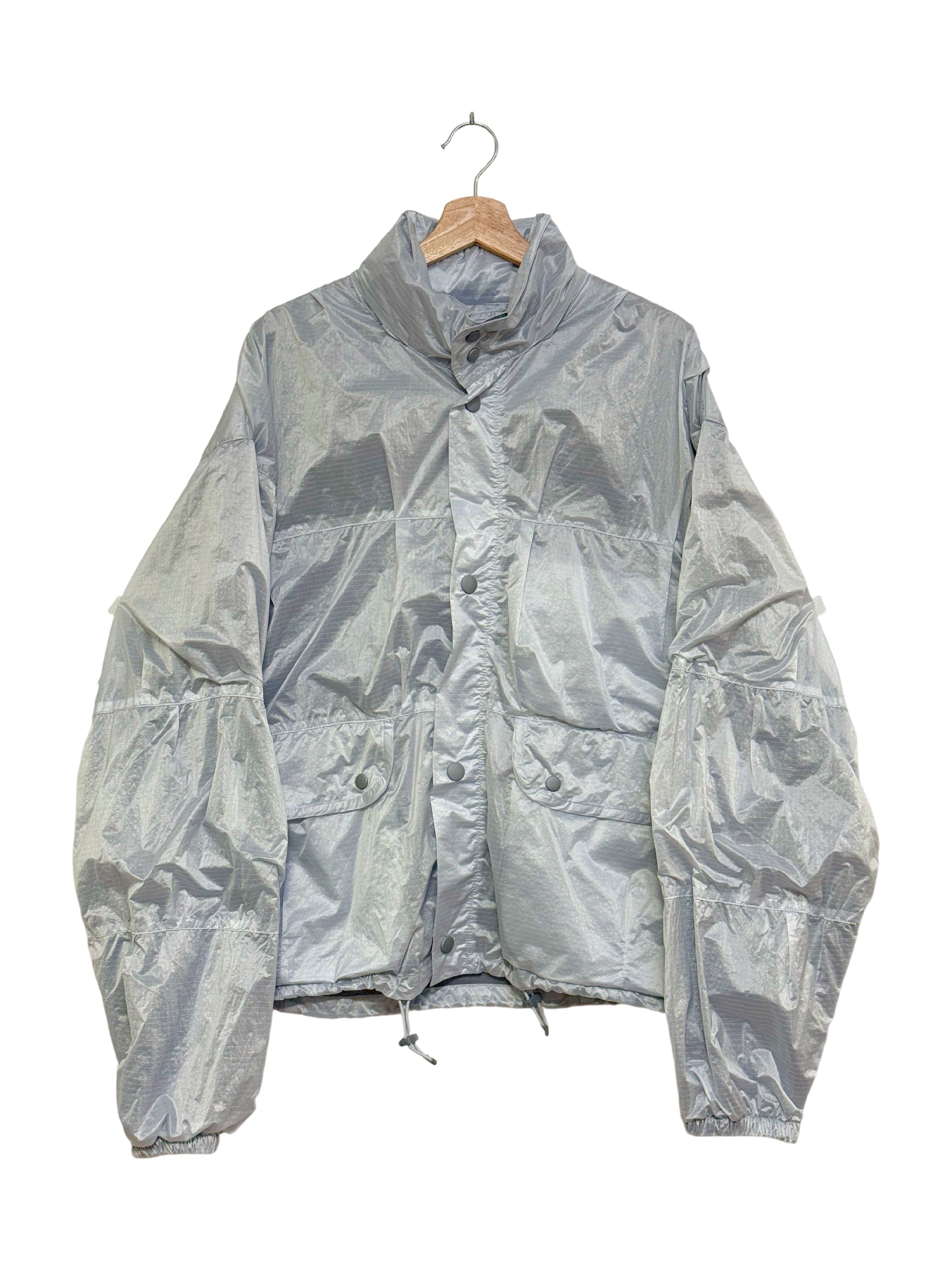 Our Legacy 2025SS Runway Exhale Puffa Parachute Jacket Silver