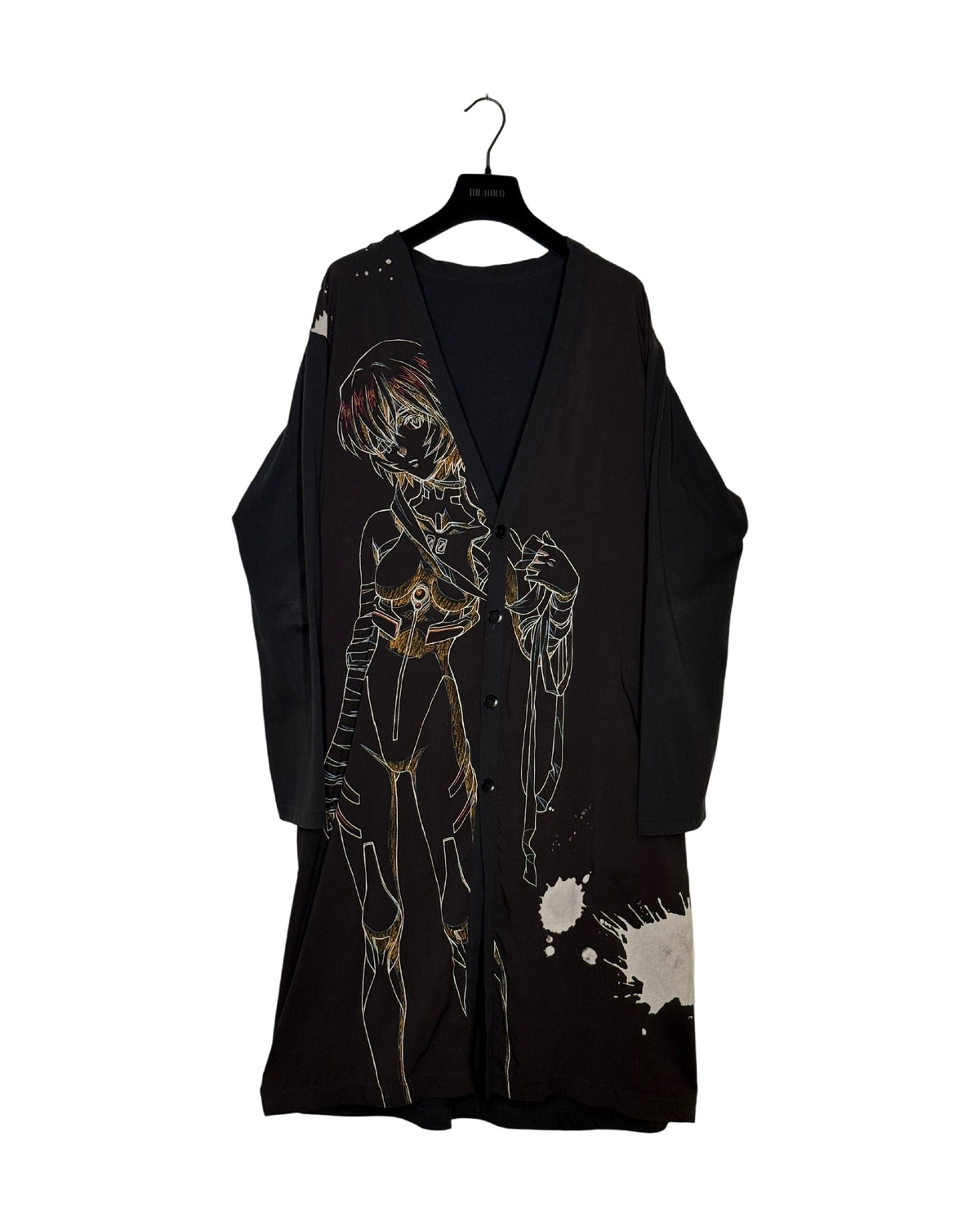 Evangelion x Yohji Yamamoto Ground Y 2021AW Rei Ayanami Cardigan