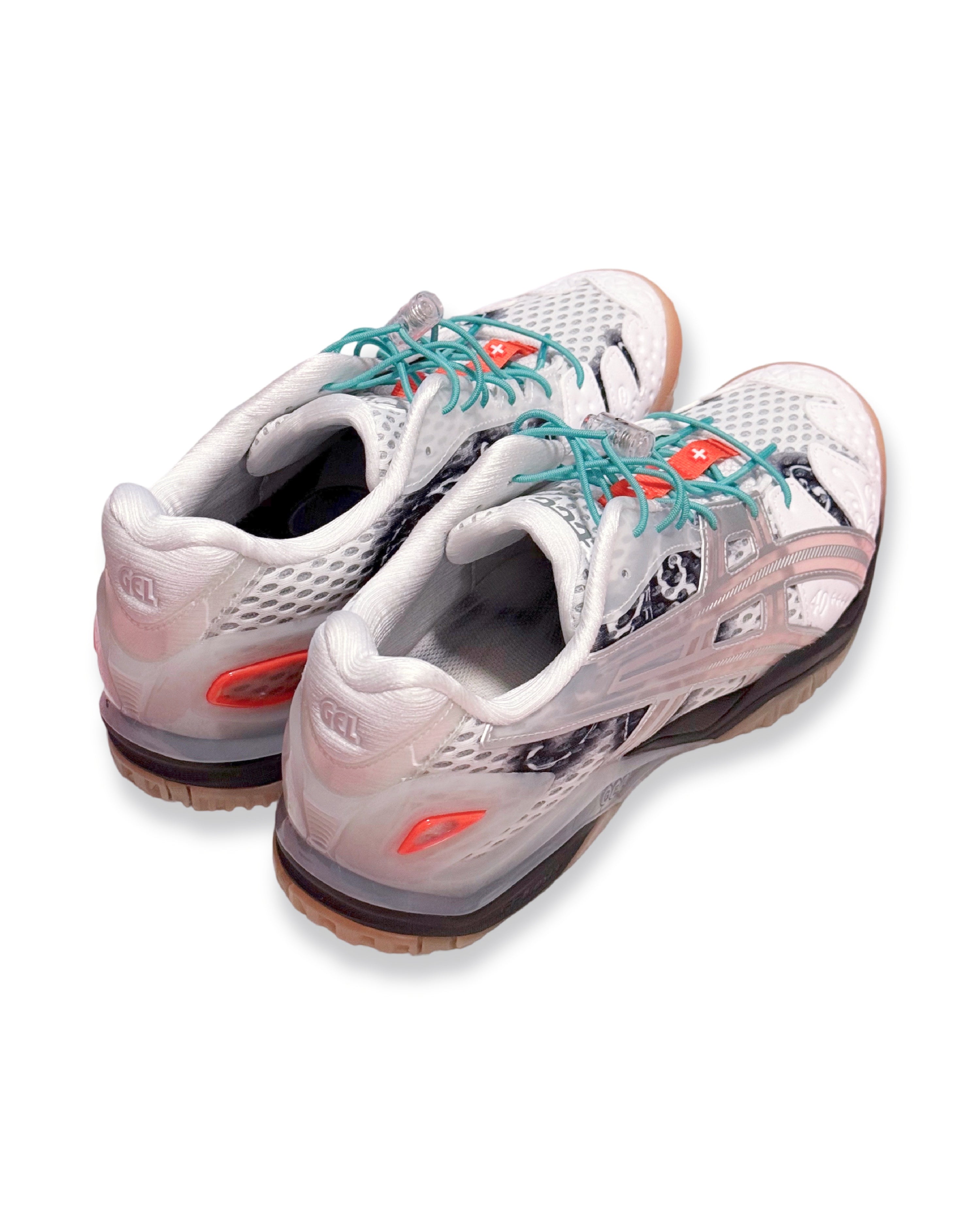 LTTT x Asics Gel-Resolution 5 Sneaker Red/White