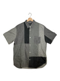 Comme Des Garcons Homme 2023SS Patchwork Short Sleeve Shirt