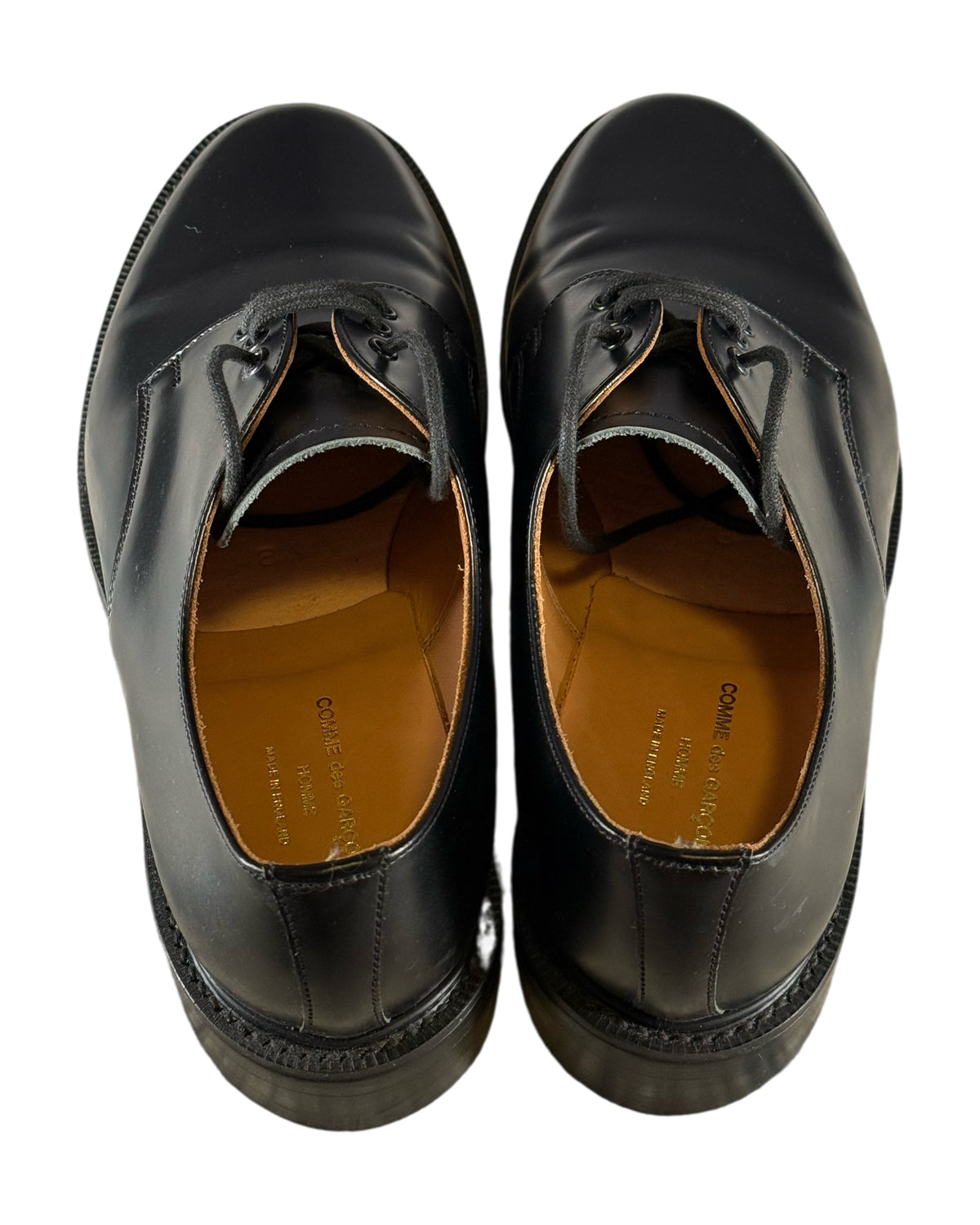 Comme des Garcons Homme x NPS 2020AW Officer Gibson Derbys