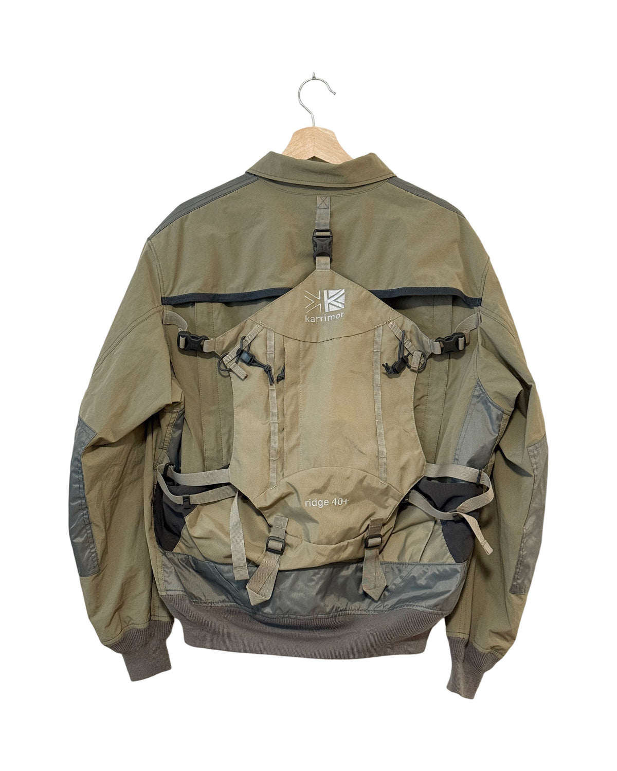 eYe Junya Watanabe MAN x Karrimor 2023SS Runway Poly-Oxford Backpack Bomber Jacket