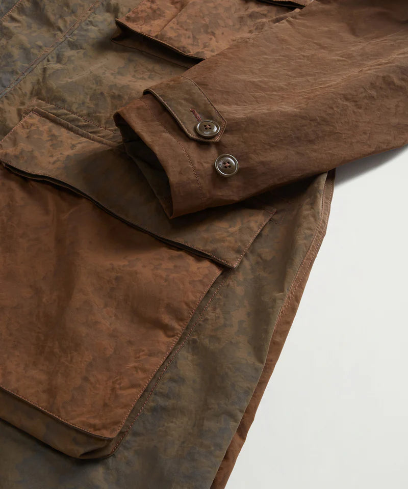 Todd Snyder x Woolrich 2025SS Runway Garment-Dyed Trench Coat