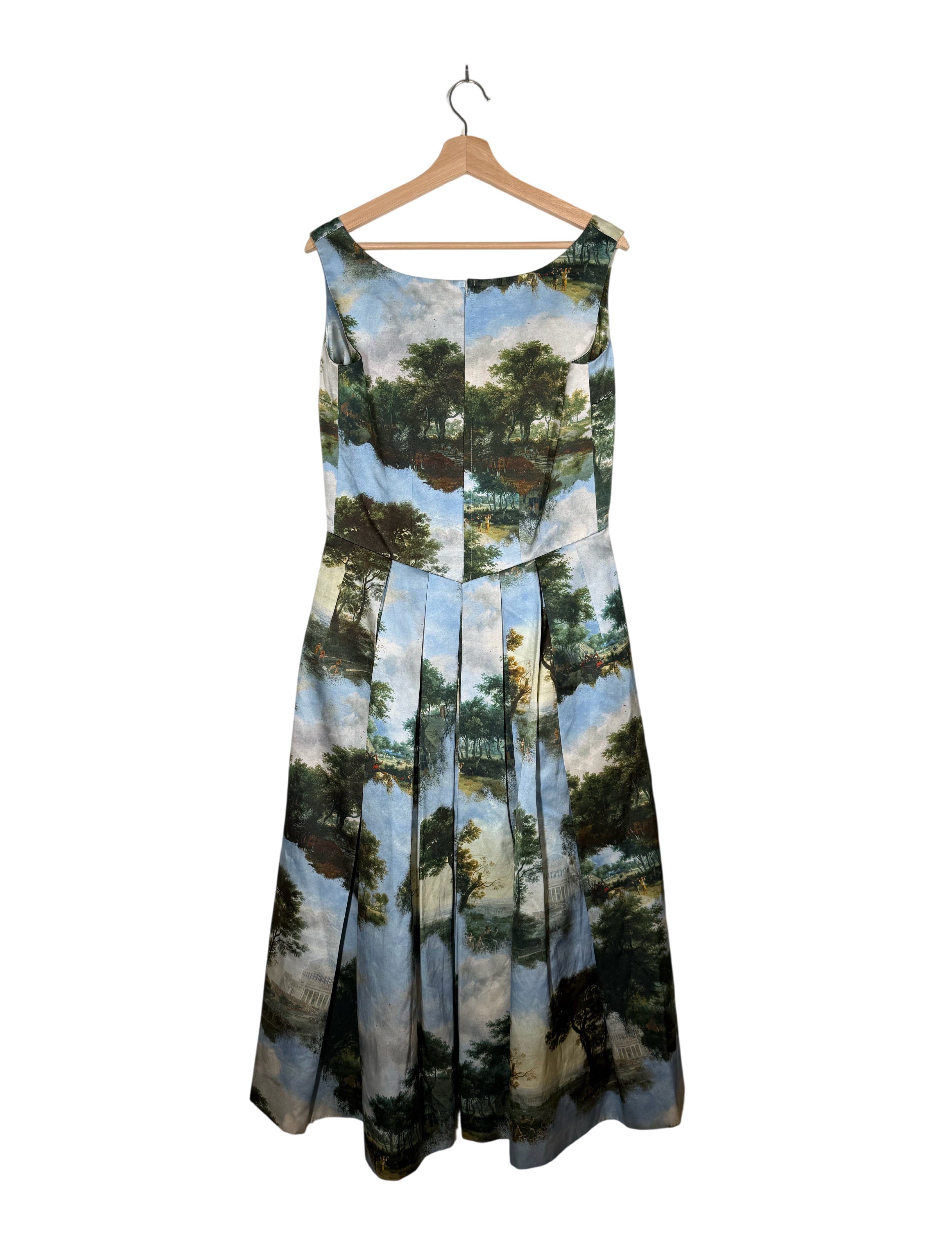 Comme des Garcons 2020SS Runway Orlando Oil Painting Dress