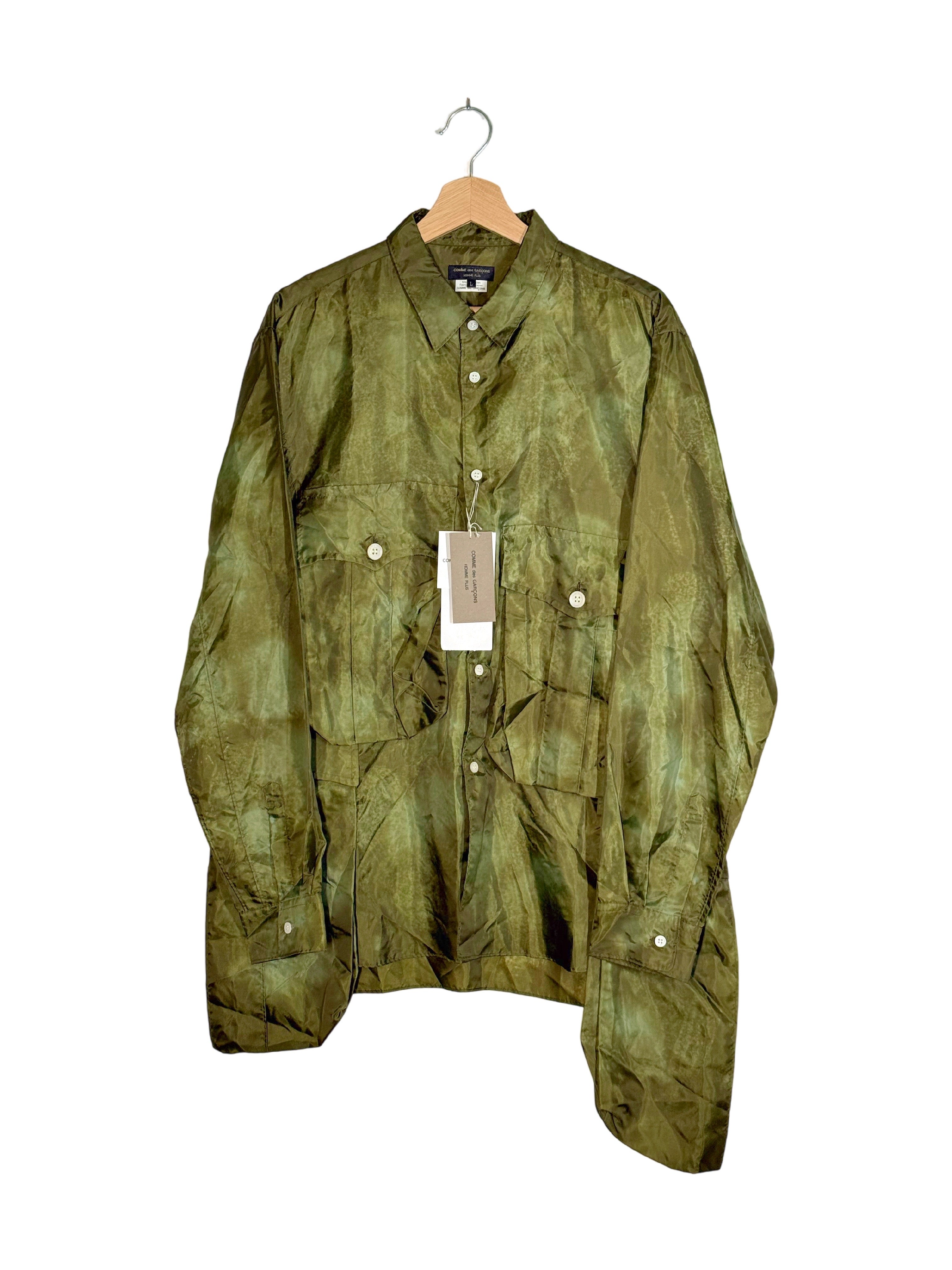 Comme Des Garcons Homme Plus 2025AW Long Sleeve Tie-dyed Shirt