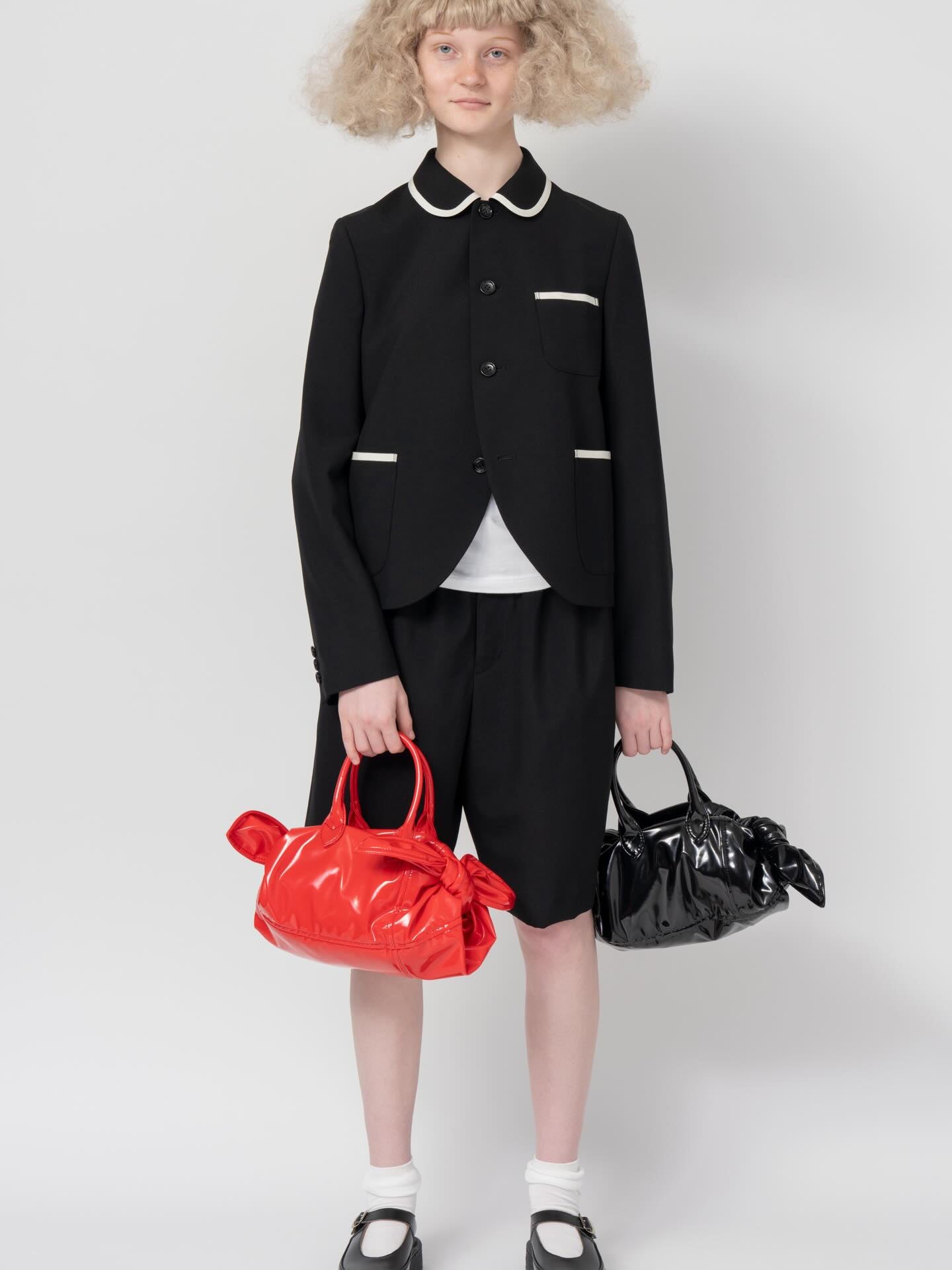 Comme Des Garcons Girl 2025AW Twisted Pleat Candy Bag