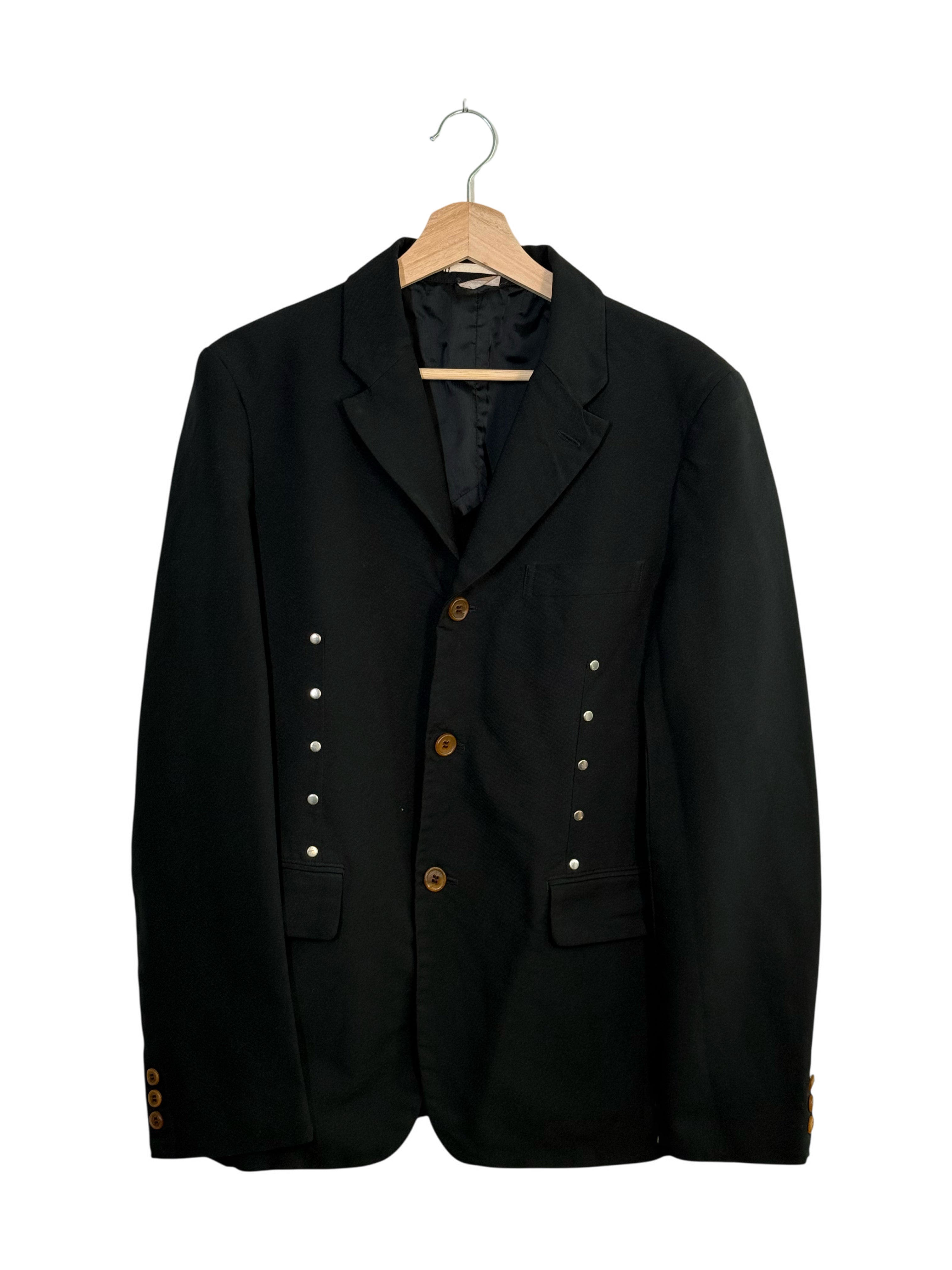 Comme Des Garcons Homme Plus Armor of Peace 2016AW Runway Rivets Blazer