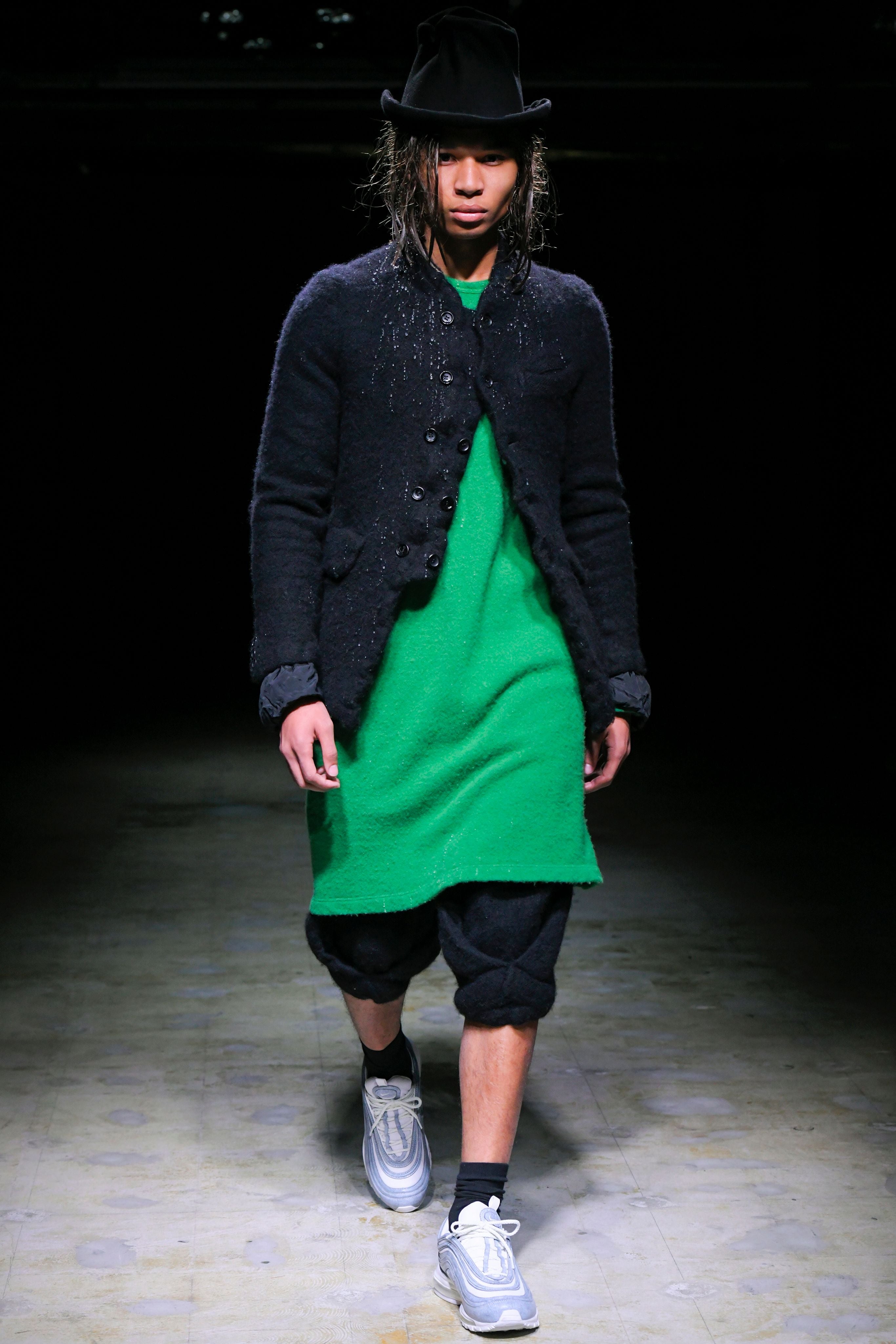 Comme Des Garcons Homme Plus 2022AW Runway Deconstructed Knit Sweater