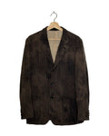 Comme Des Garcons Homme 2004AW Tie-Dye Distressed Blazer